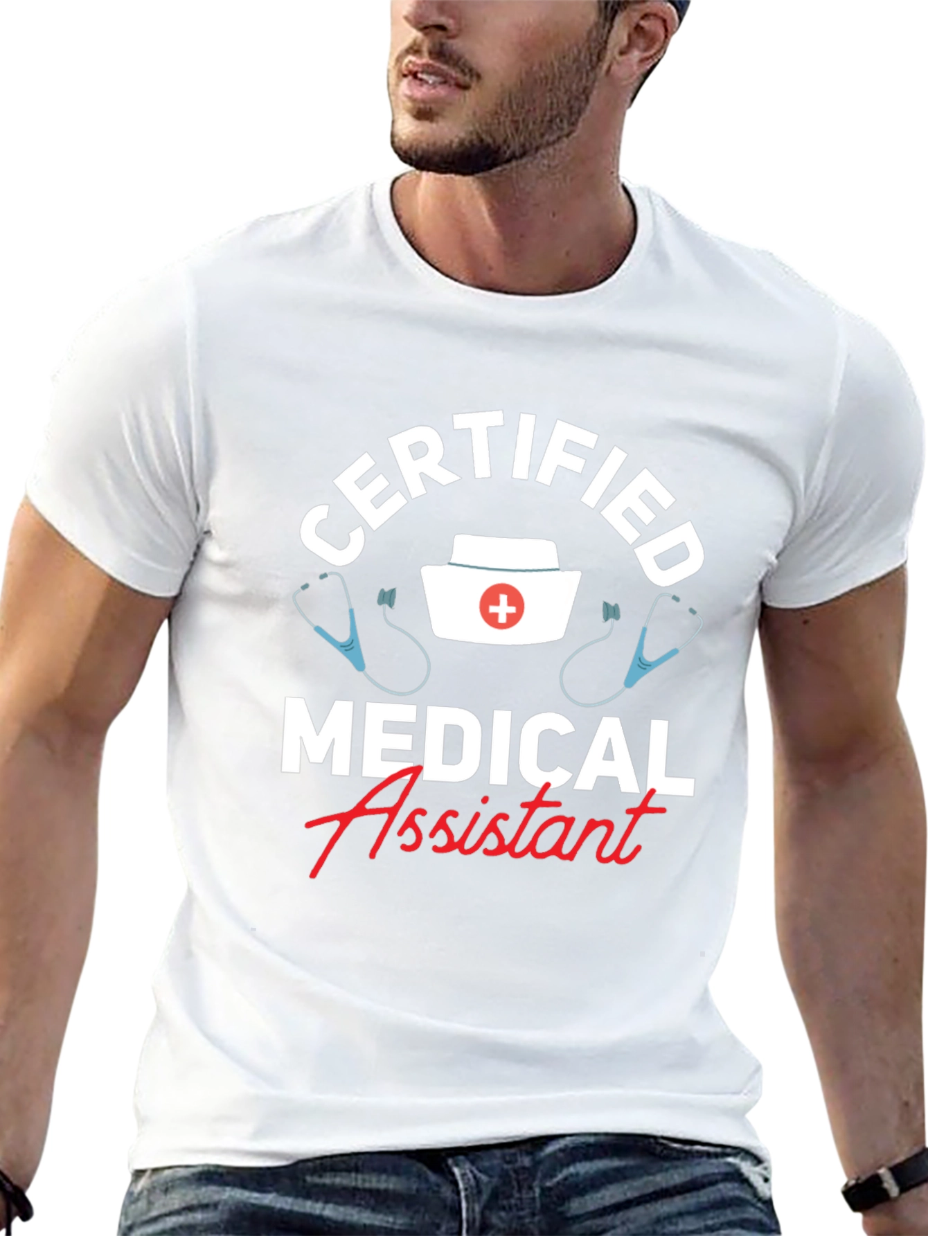 Certified Medical Assistant T-Shirt - Black