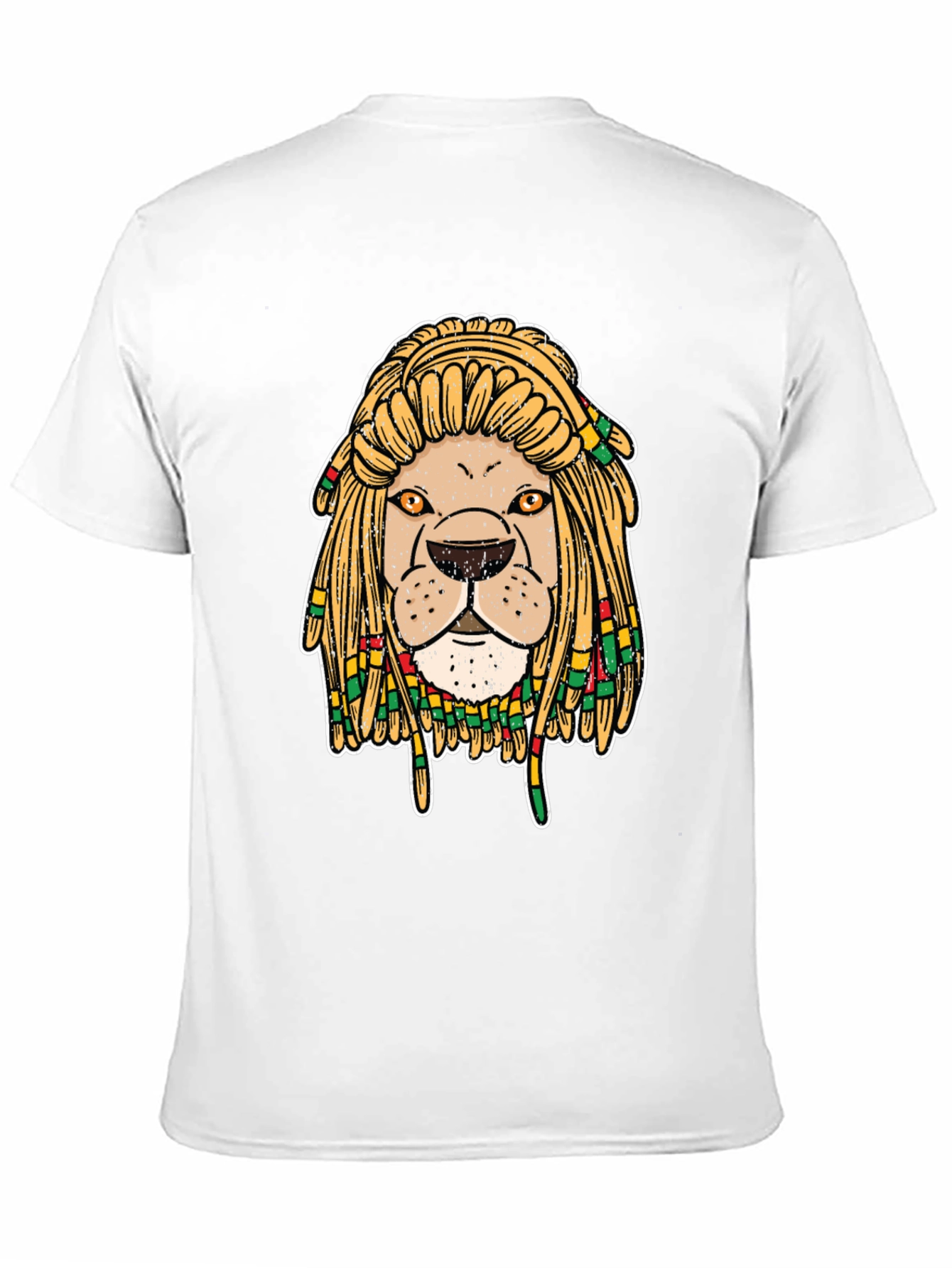 Rasta Lion Graphic Tee - Cool & Unique Design