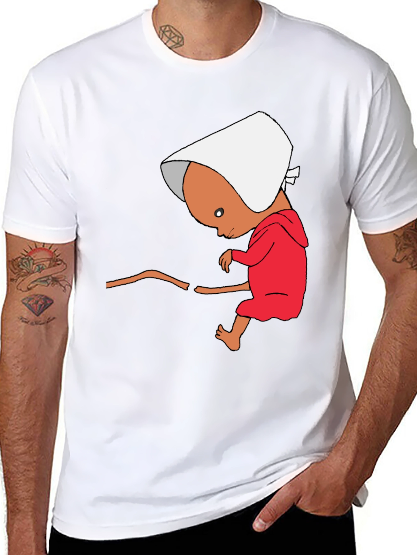 Handmaids Tale Simpsons T-Shirt - Dark Humor Tee