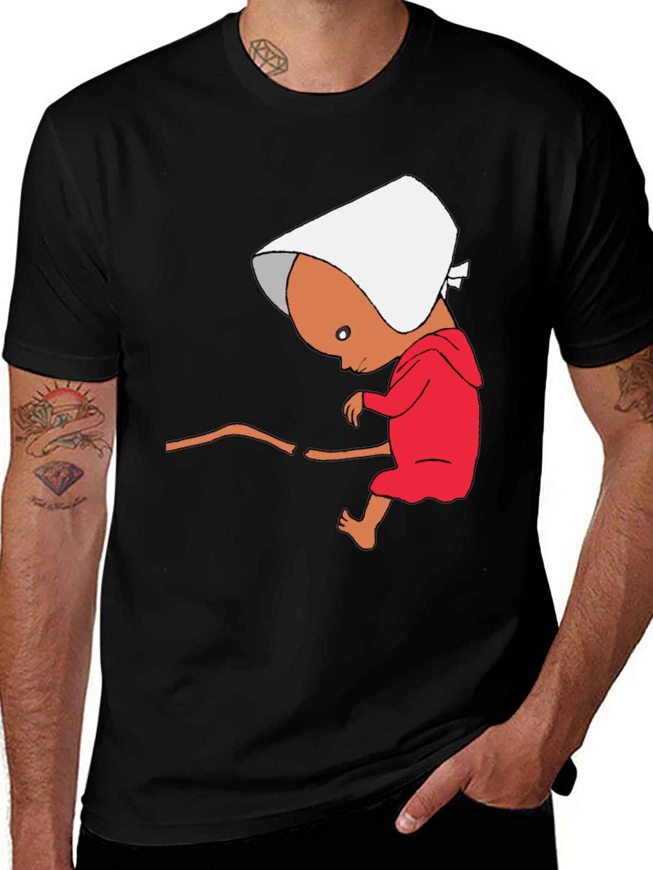 Handmaids Tale Simpsons T-Shirt - Dark Humor Tee