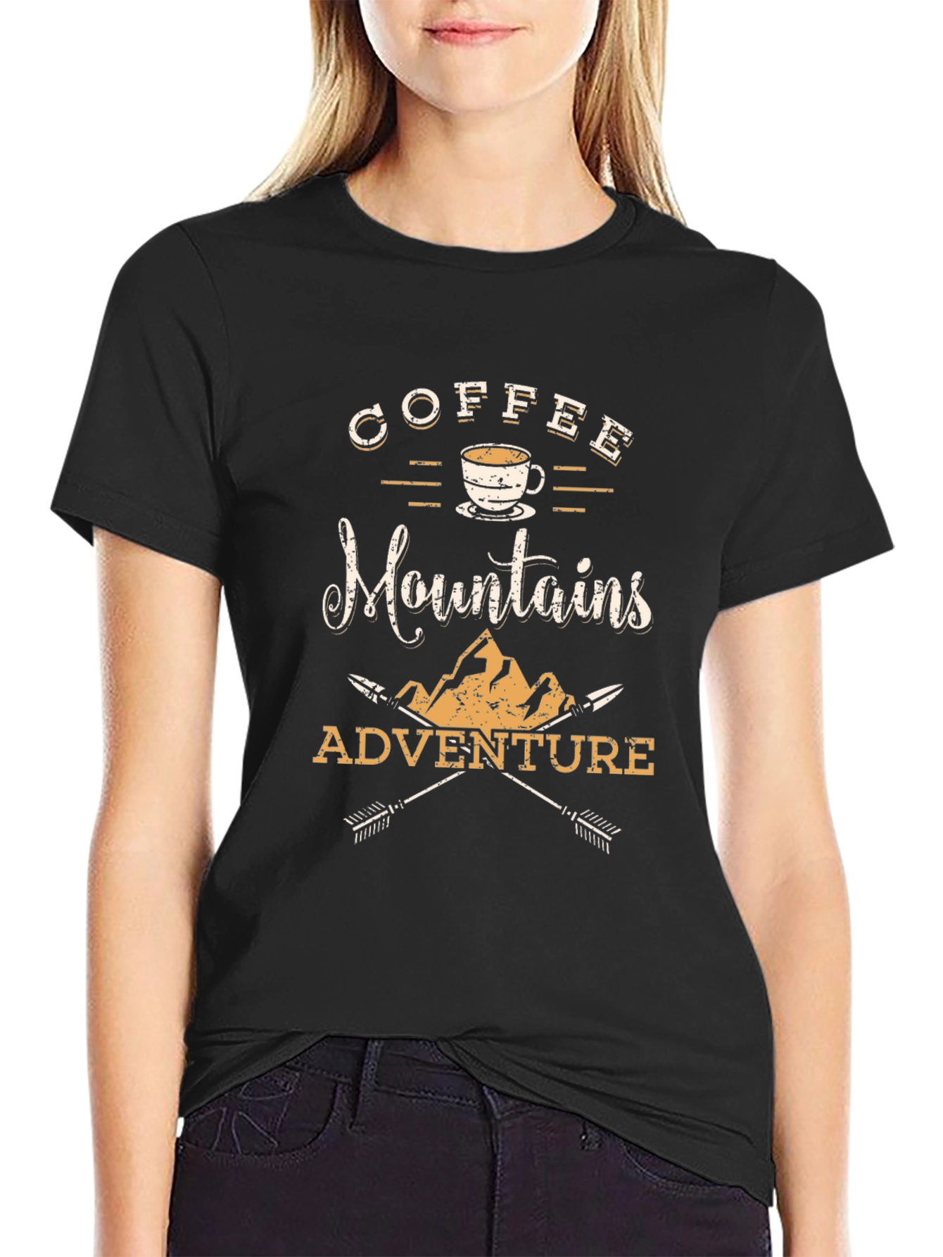 Coffee Mountains Adventure Graphic Tee