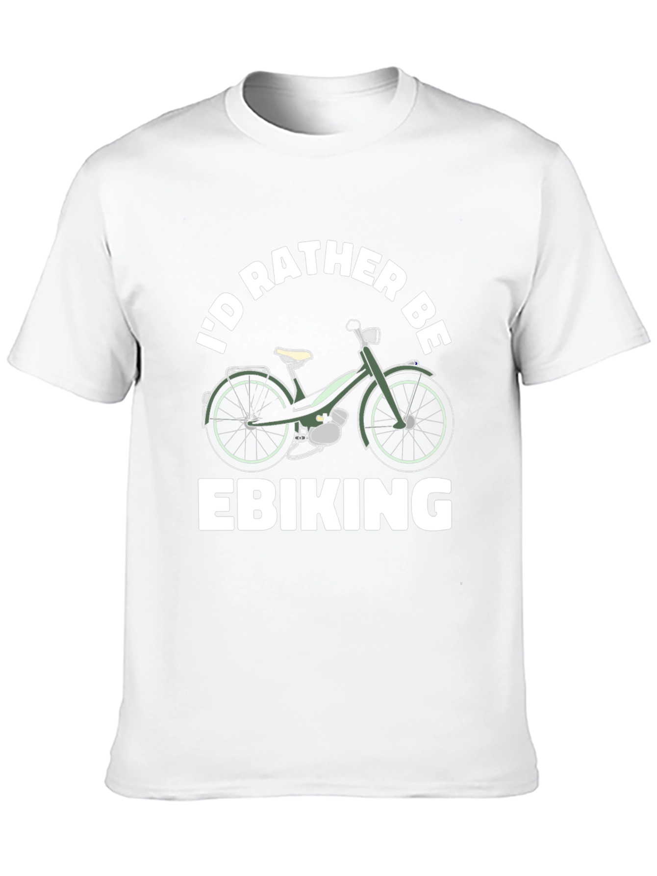 Id Rather Be EBiking T-Shirt