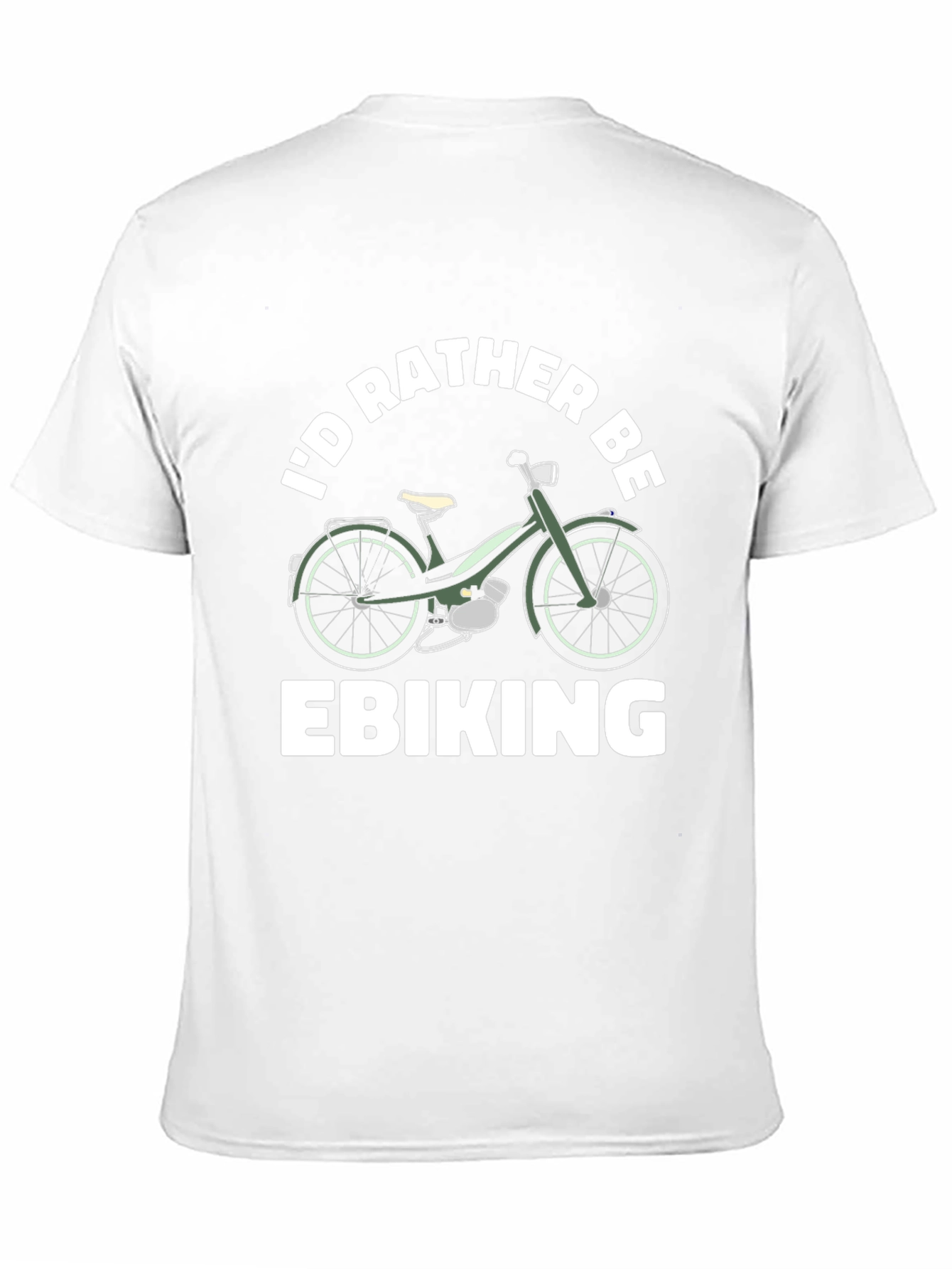 Id Rather Be EBiking T-Shirt
