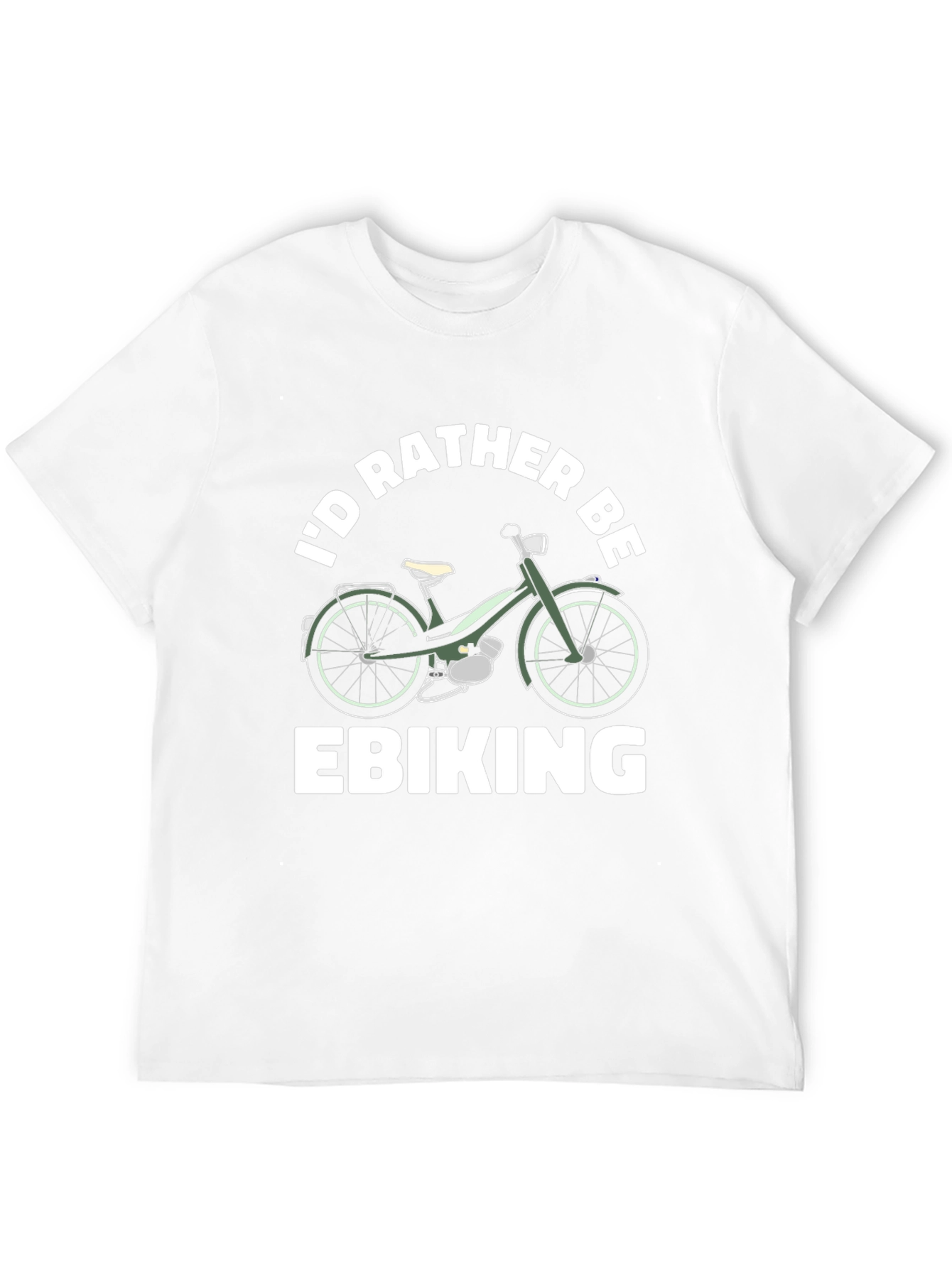 Id Rather Be EBiking T-Shirt