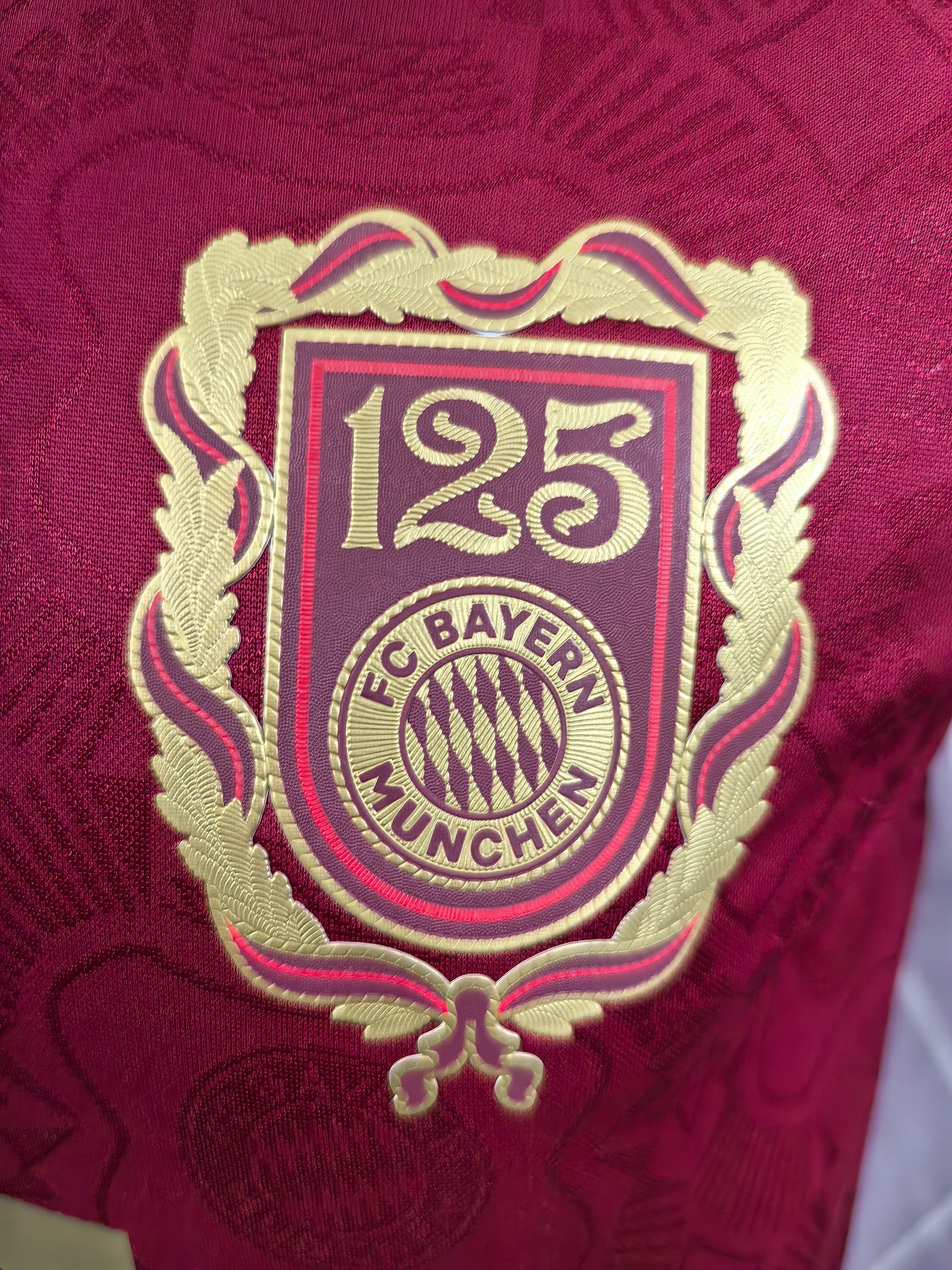 Bayern Munich 125th Anniversary Player Version Soccer Jersey