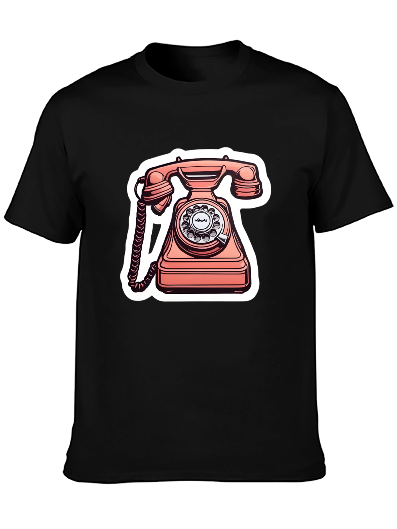 Retro Rotary Phone Graphic Tee