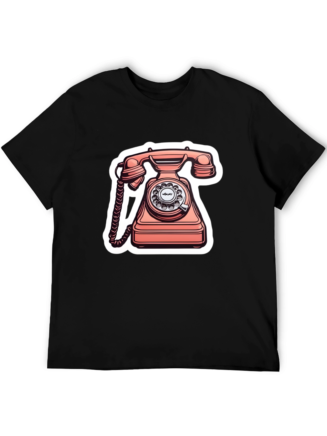Retro Rotary Phone Graphic Tee