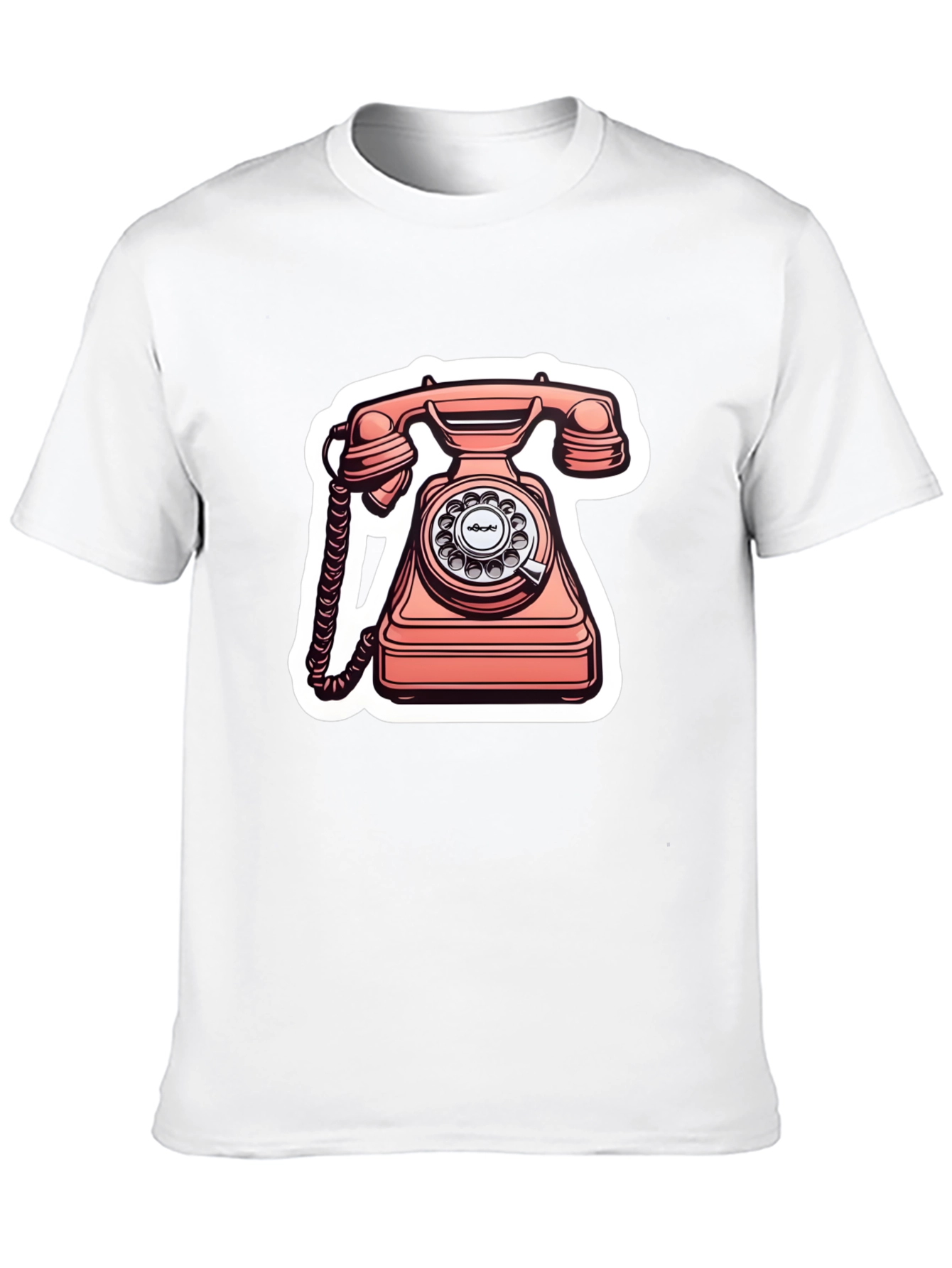 Retro Rotary Phone Graphic Tee