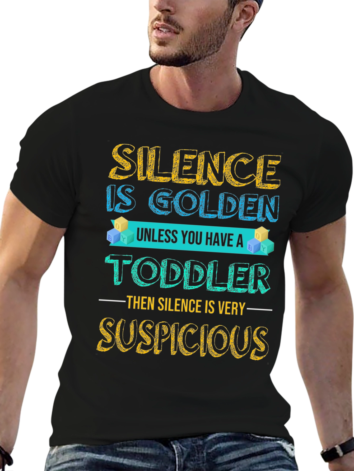 Funny Silence Toddler T-Shirt
