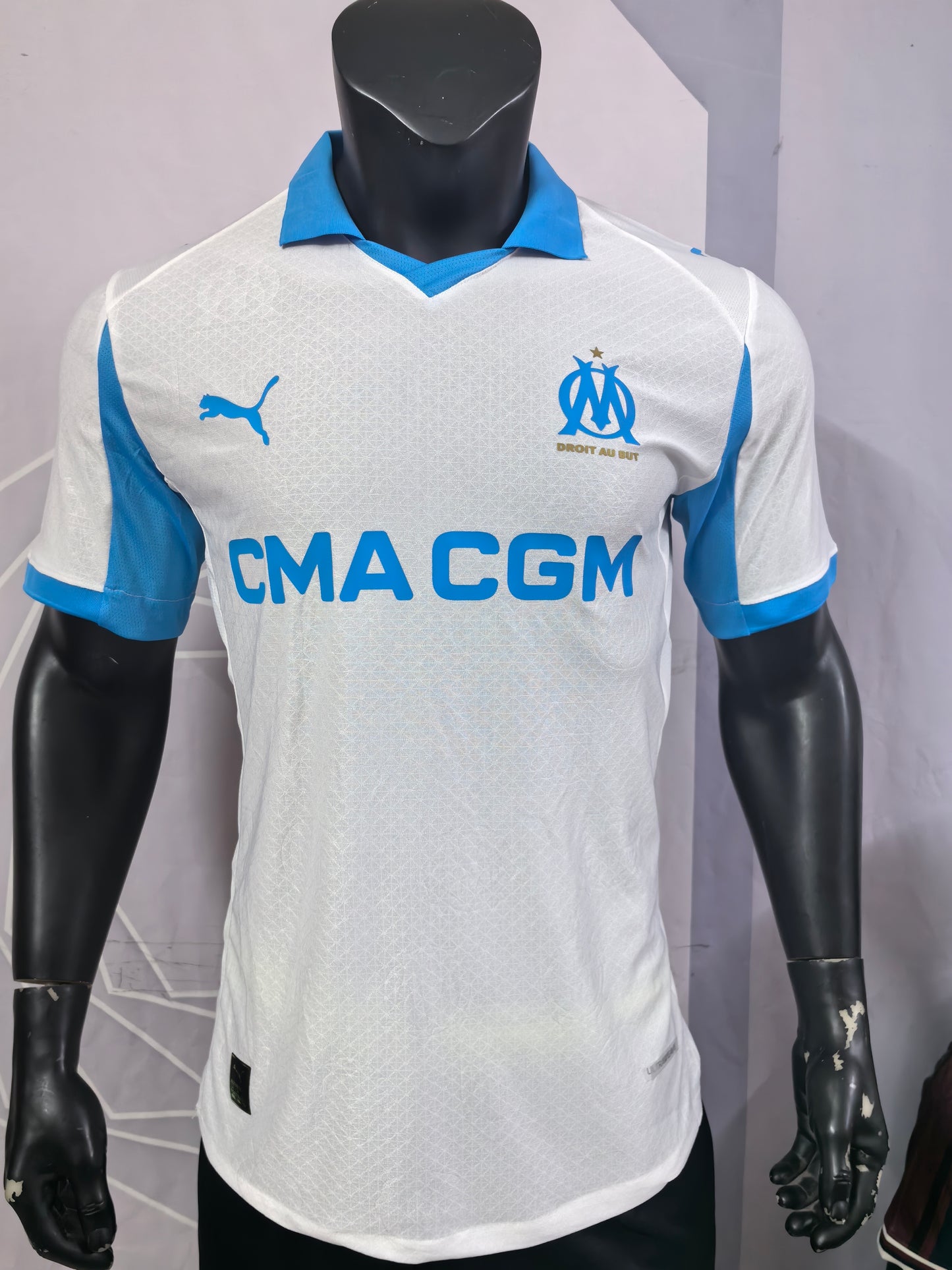 Marseille 25-26 Home Player Version Soccer Jersey