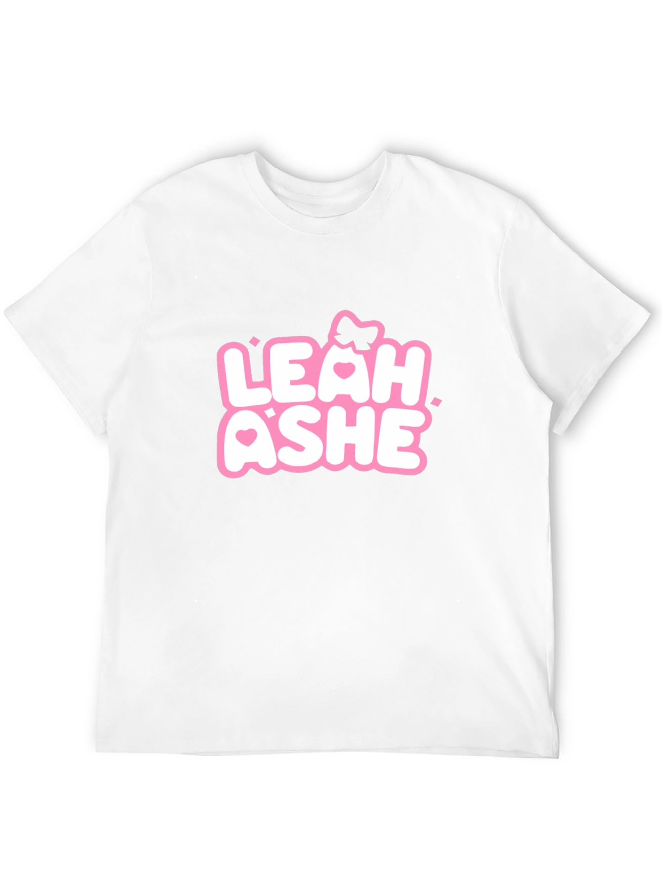 Leah Ashe Graphic Tee - Black Cotton Blend