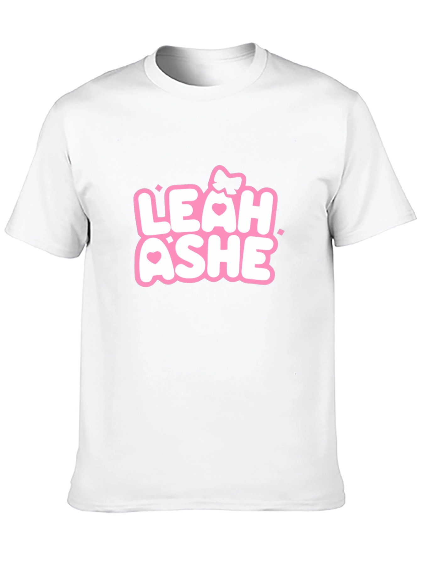 Leah Ashe Graphic Tee - Black Cotton Blend