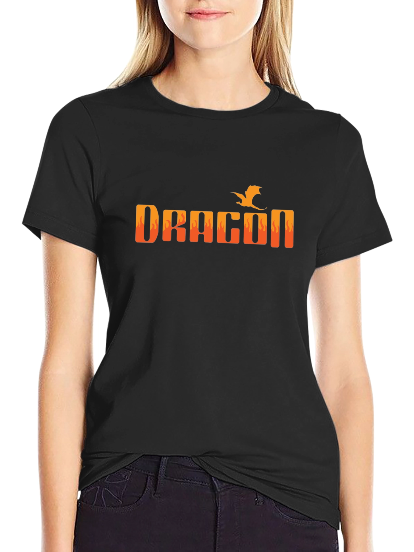 Dragon Fire T-Shirt - Mens Graphic Tee