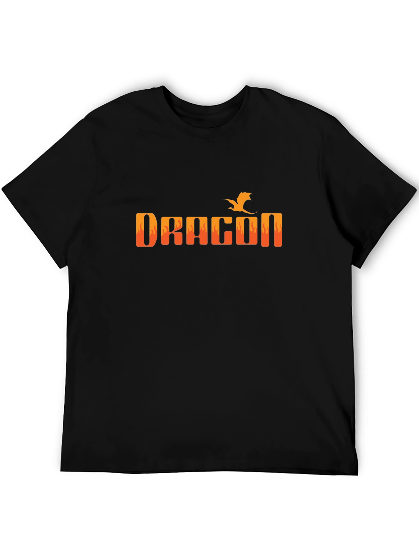 Dragon Fire T-Shirt - Mens Graphic Tee