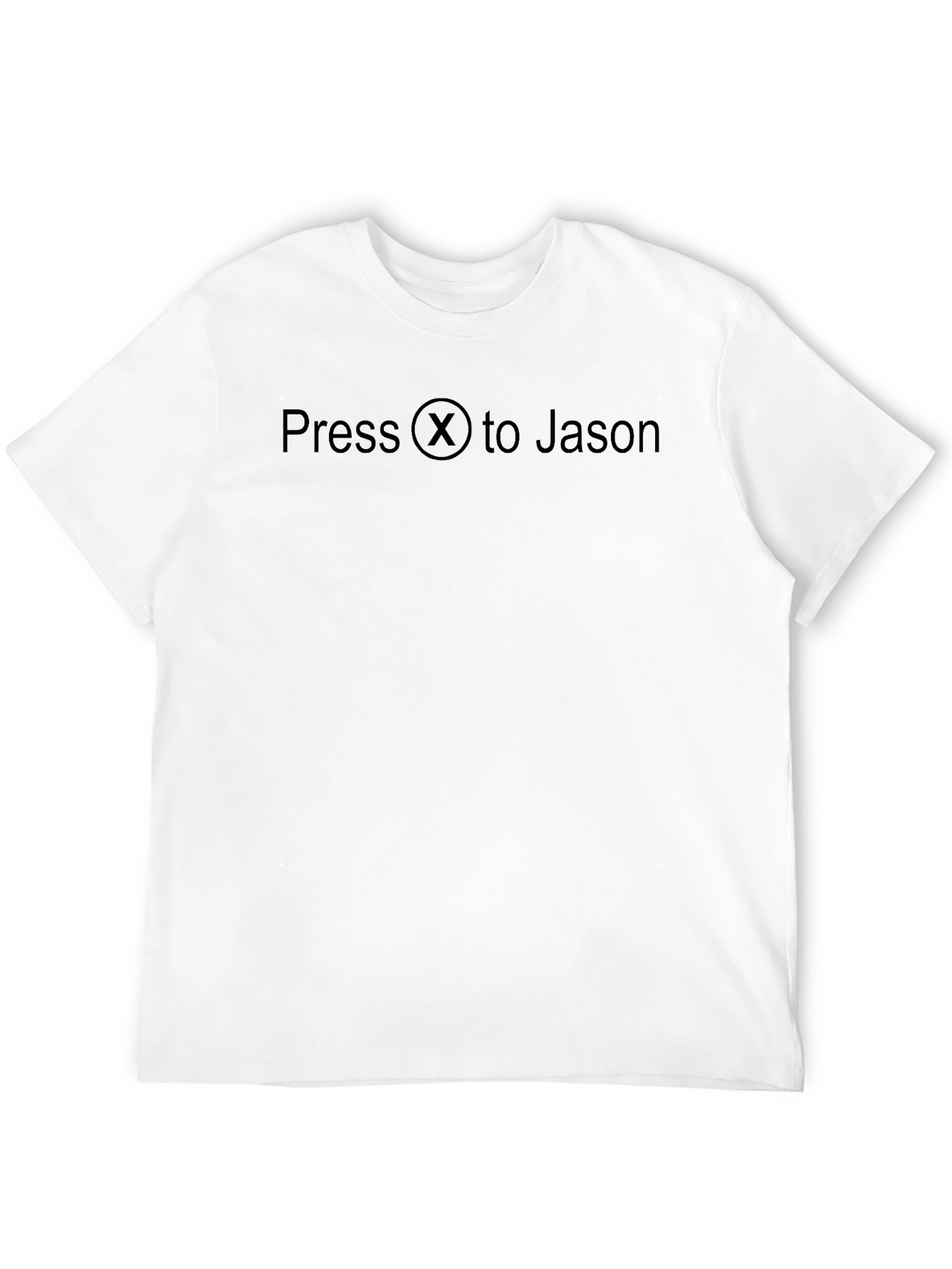 Press X to Jason Funny Gamer T-Shirt