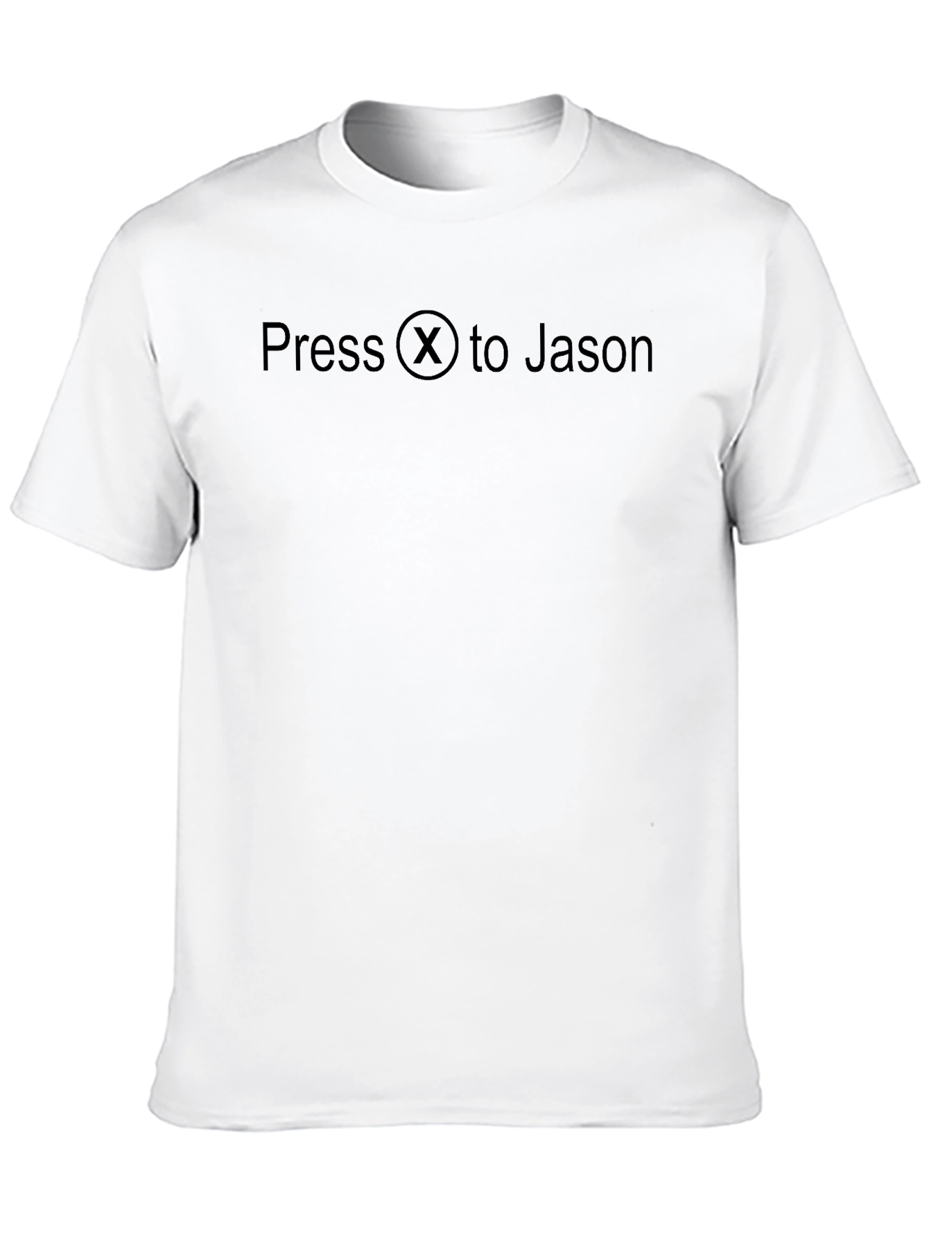 Press X to Jason Funny Gamer T-Shirt