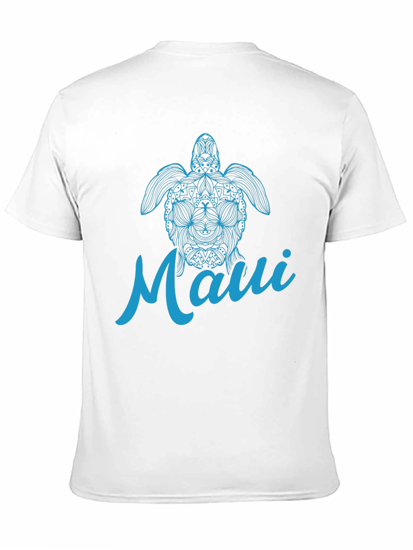 Maui Turtle Graphic Tee - Island Style Shirt
