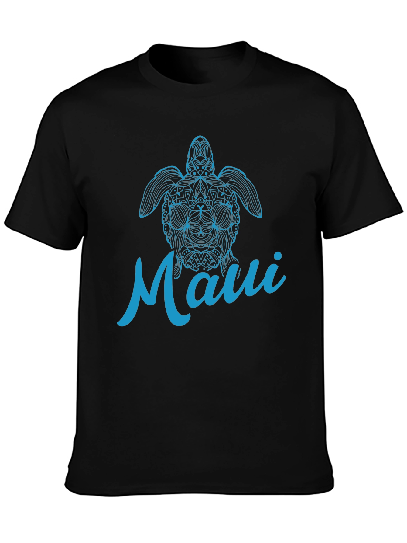 Maui Turtle Graphic Tee - Island Style Shirt