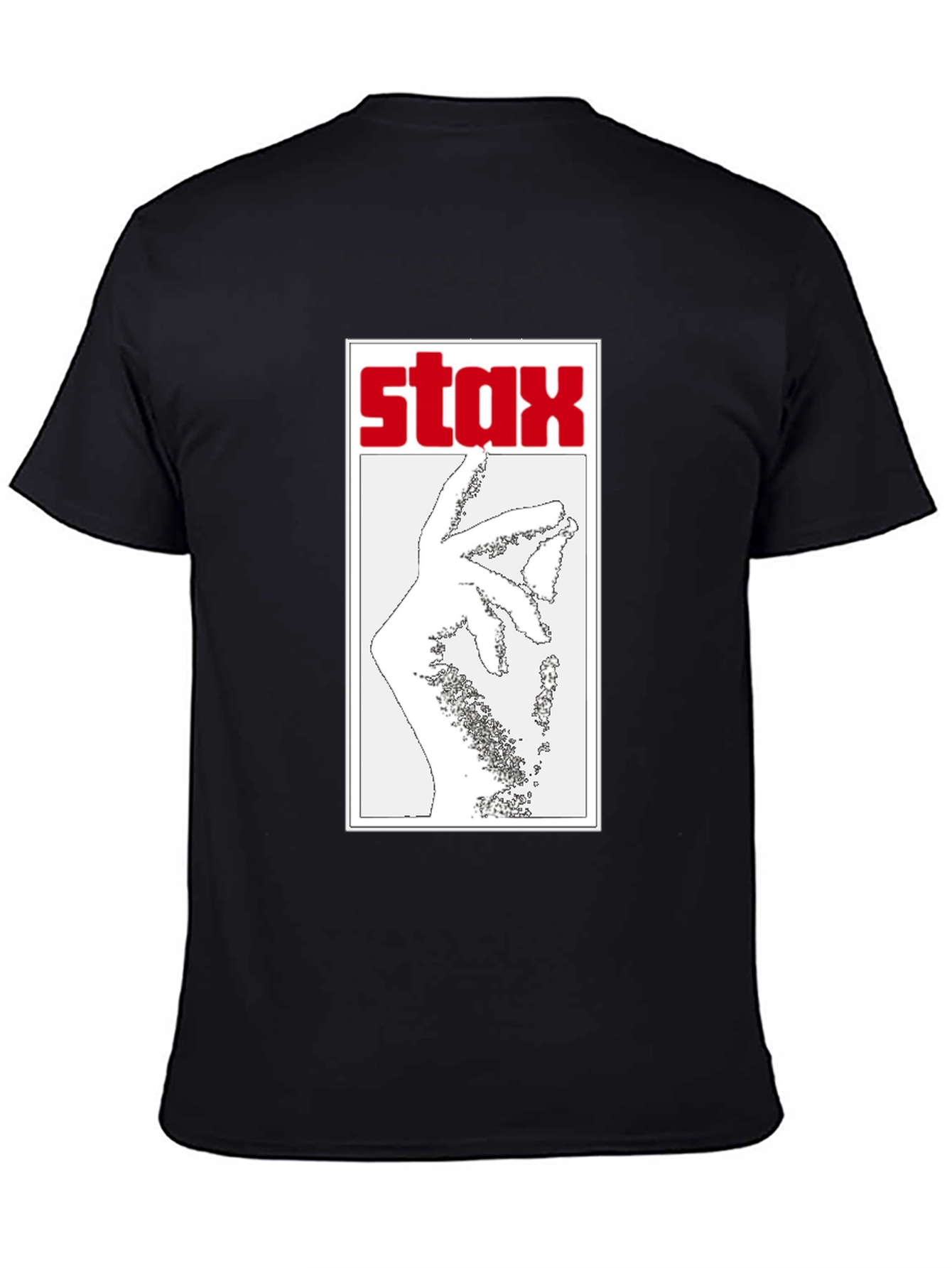STAX Records Hand Black T-Shirt