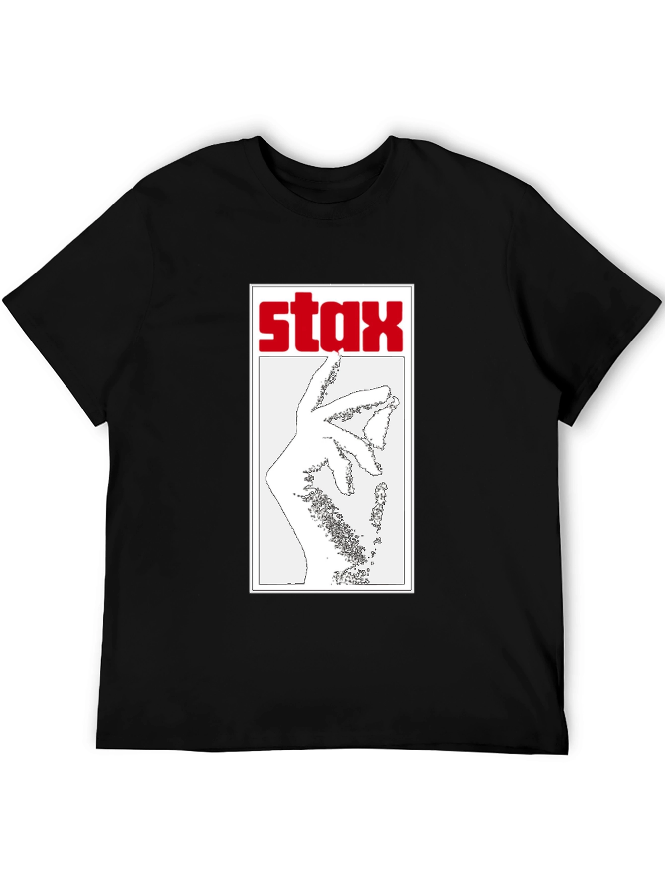 STAX Records Hand Black T-Shirt