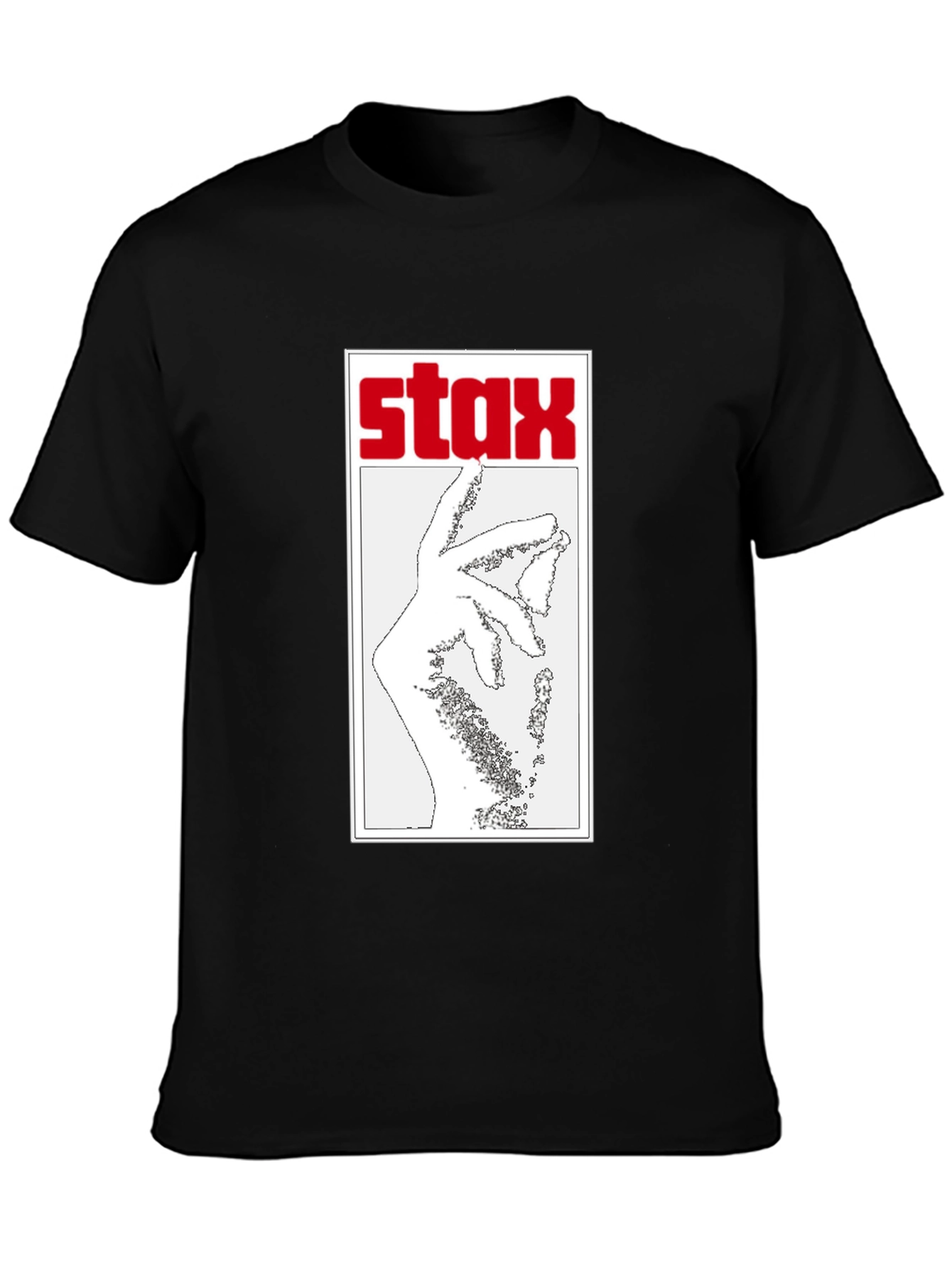 STAX Records Hand Black T-Shirt