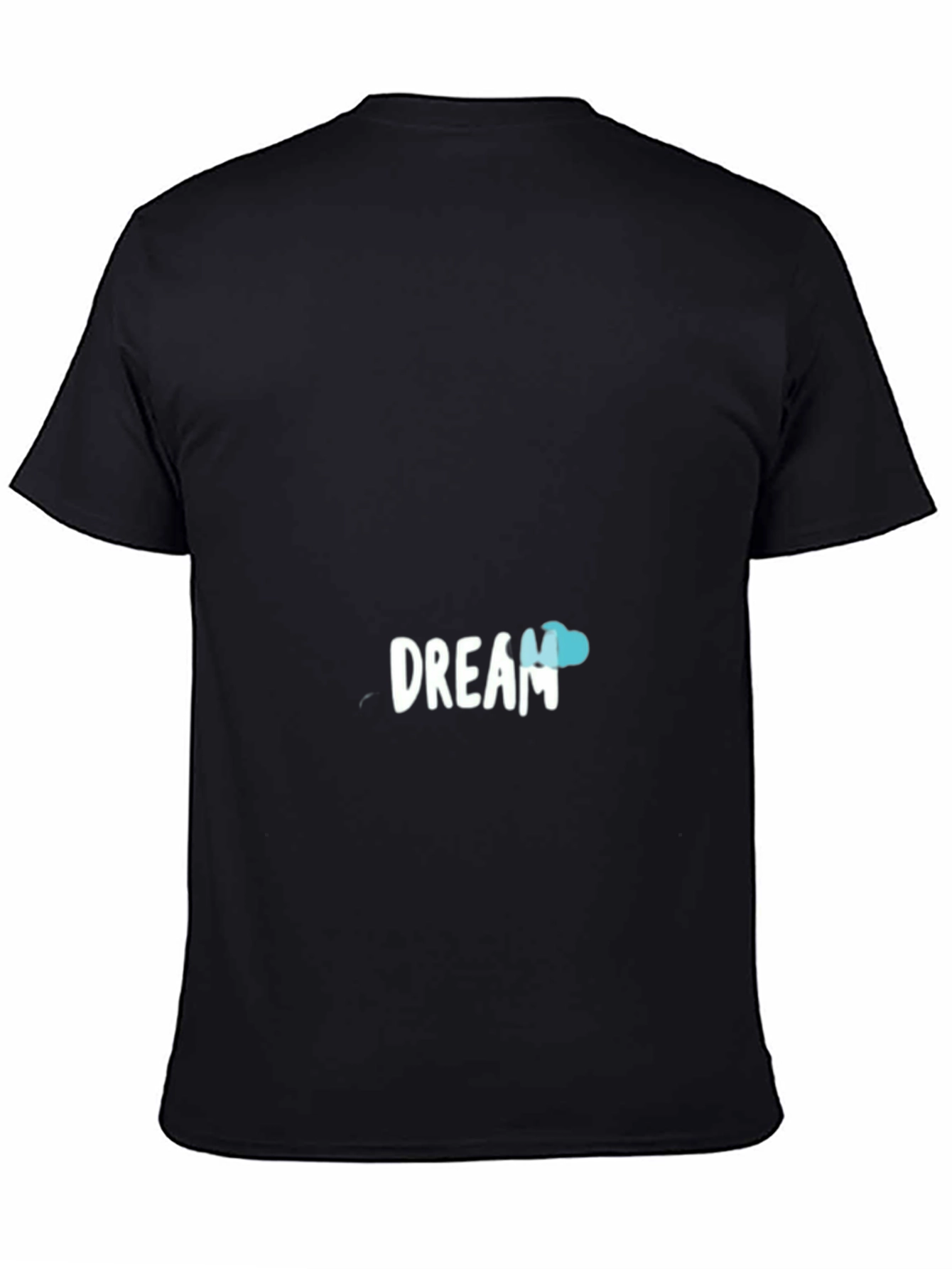 Dream Cloud Graphic Black T-Shirt