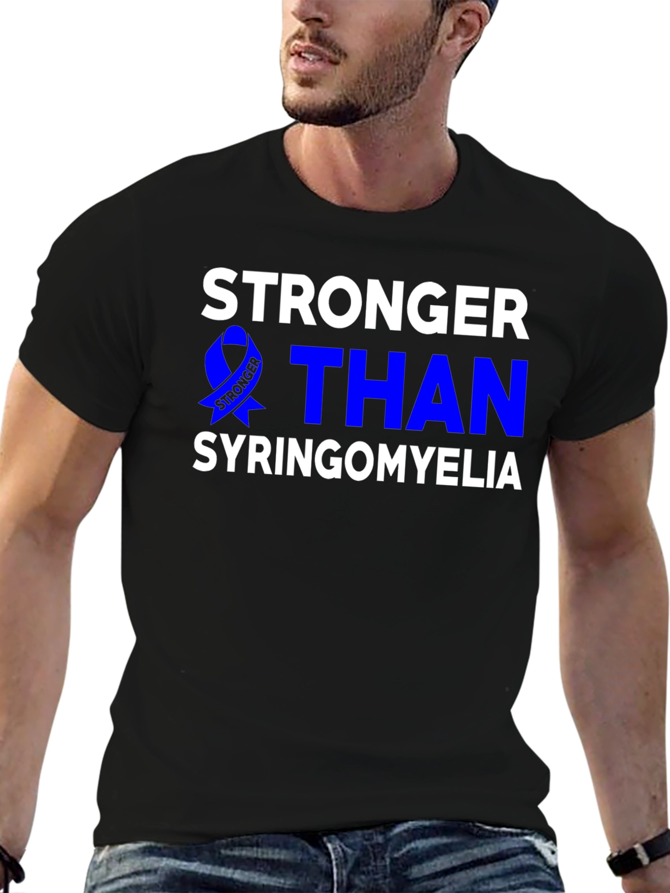 Stronger Than Syringomyelia Awareness T-Shirt