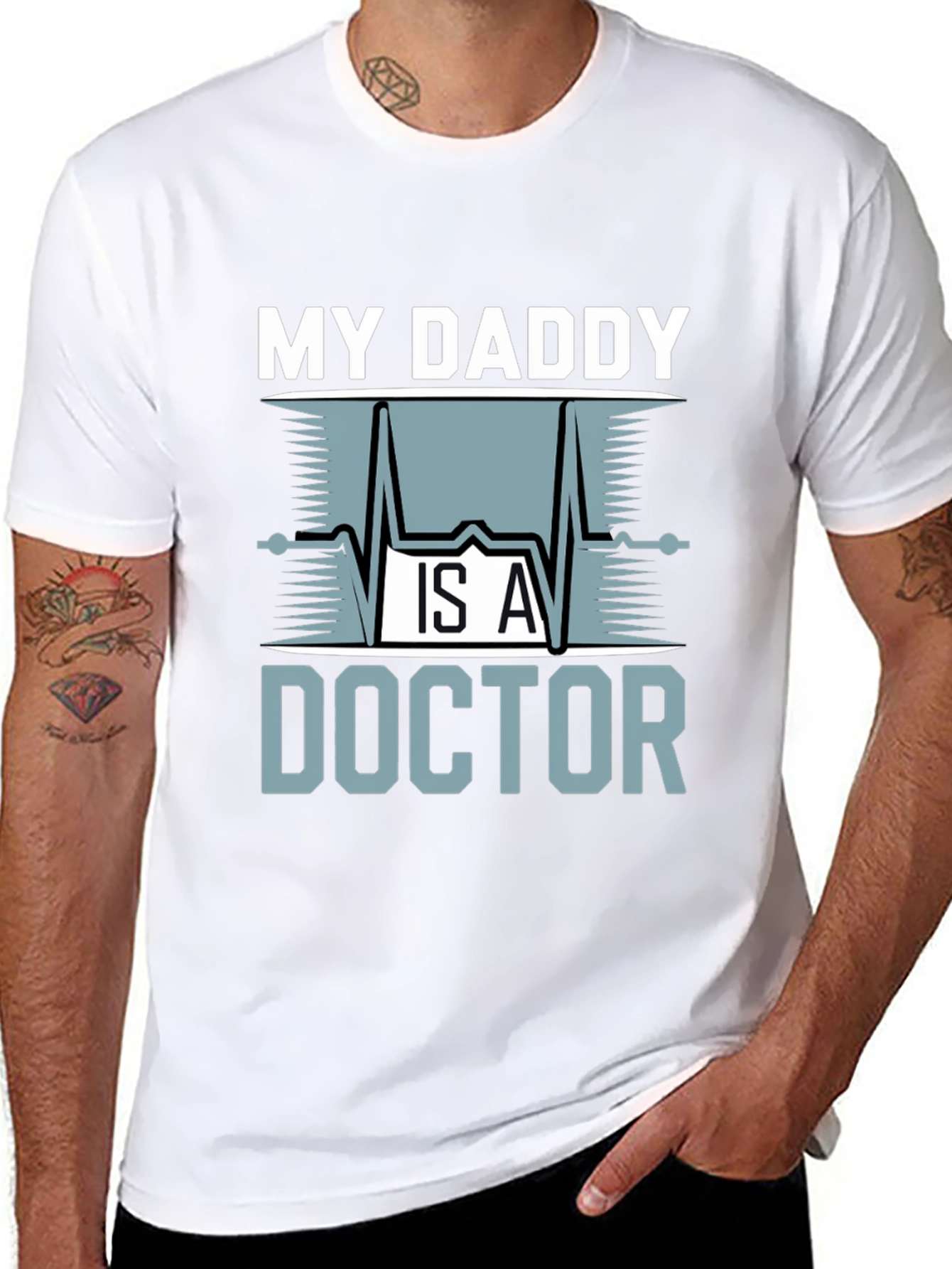 My Daddy is a Doctor Graphic T-Shirt