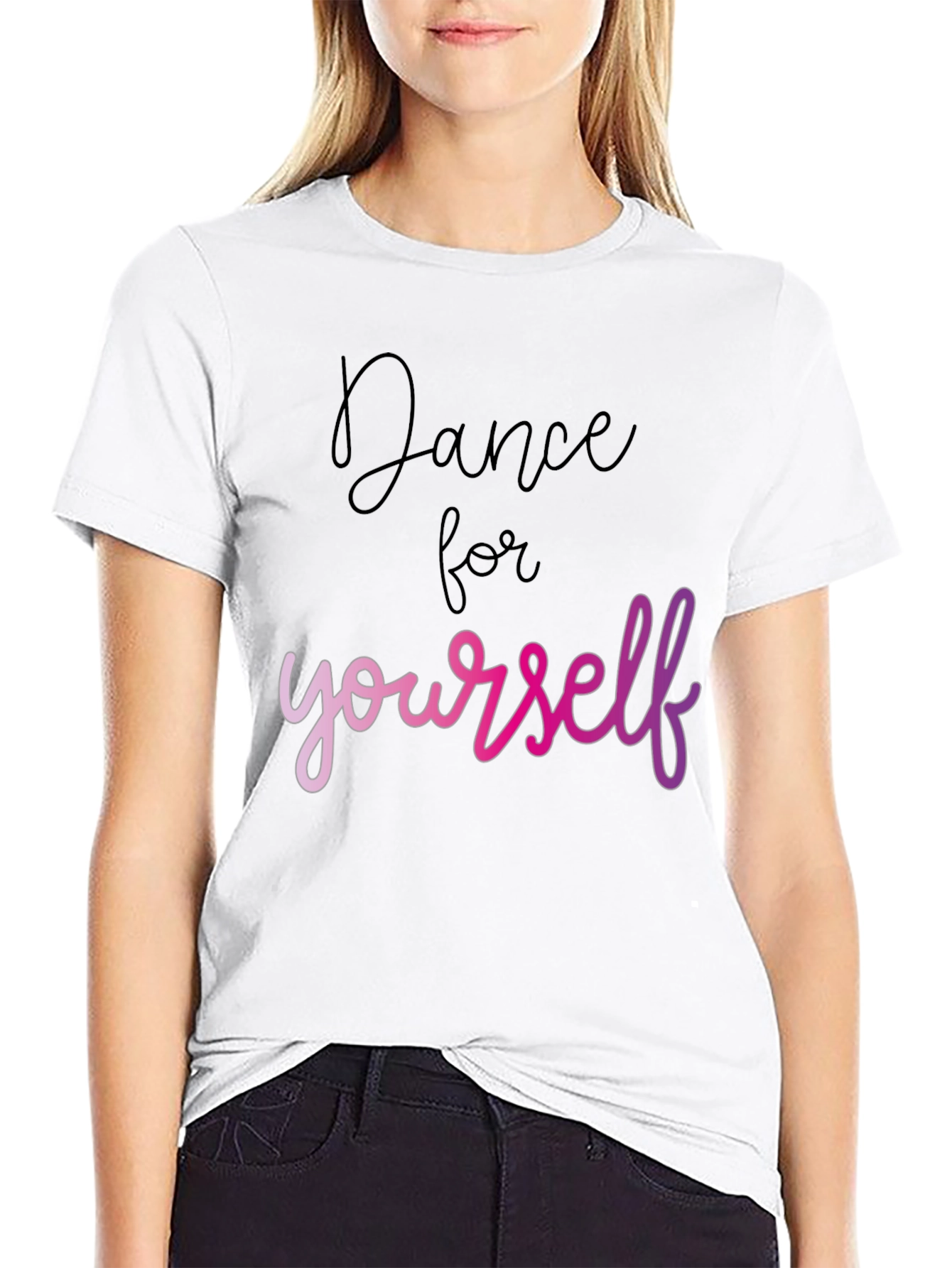 Dance for Yourself Black T-Shirt