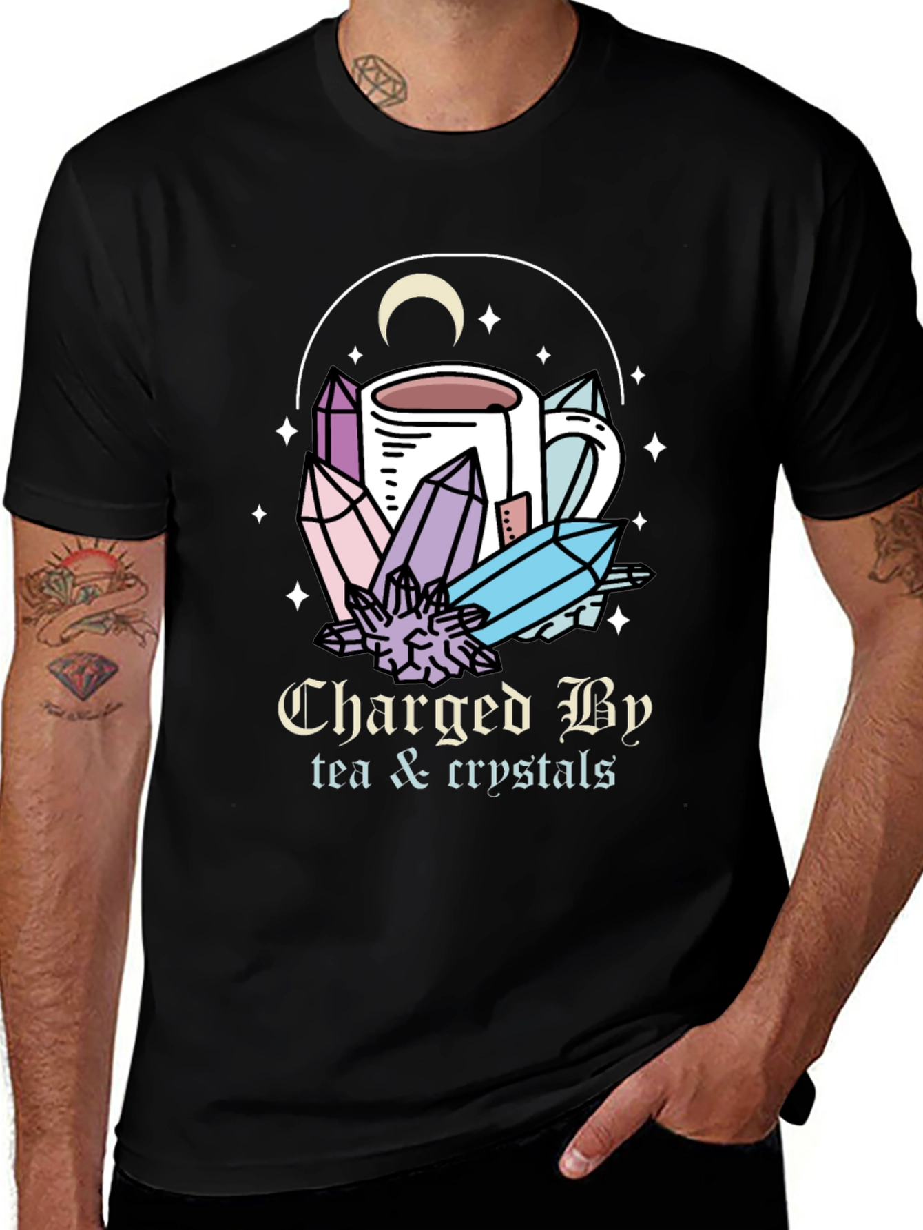 Charged by Tea & Crystals Graphic Tee