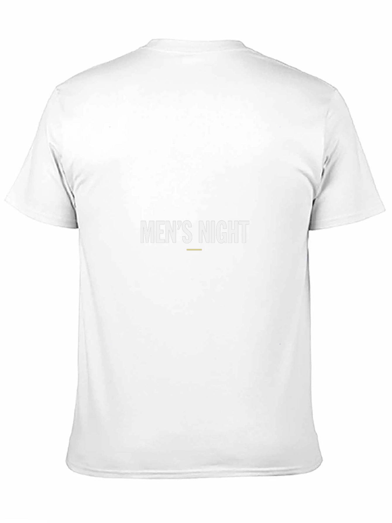 Mens Night Black T-Shirt