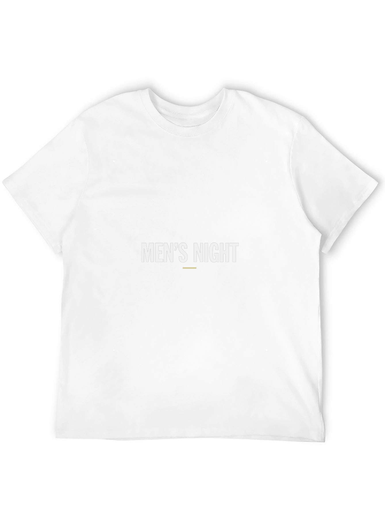 Mens Night Black T-Shirt