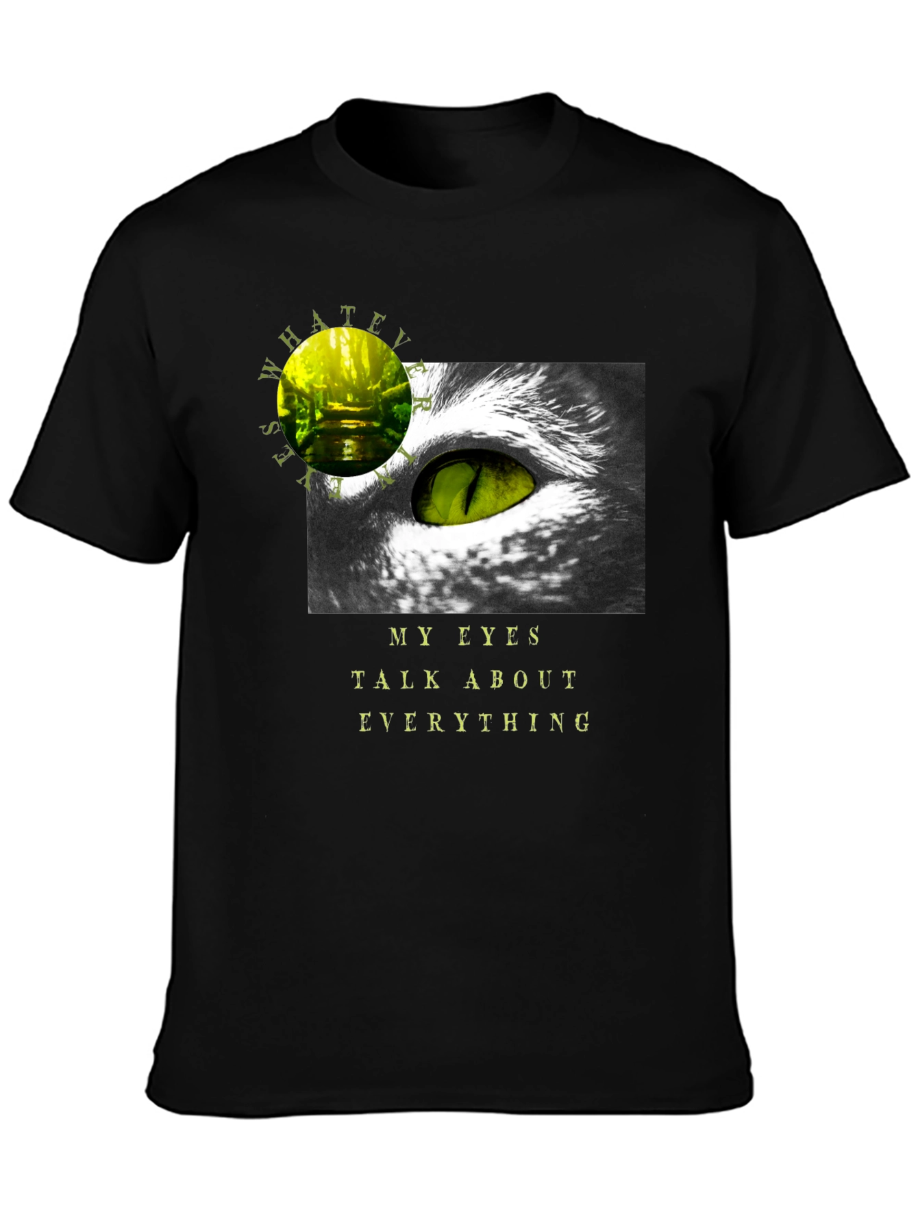 Expressive Eye Graphic Tee