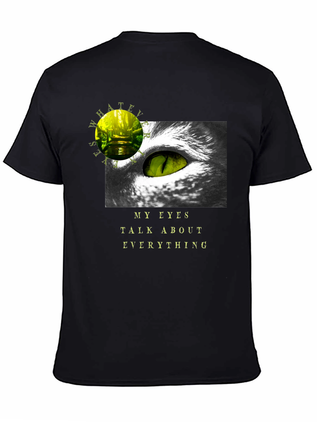 Expressive Eye Graphic Tee
