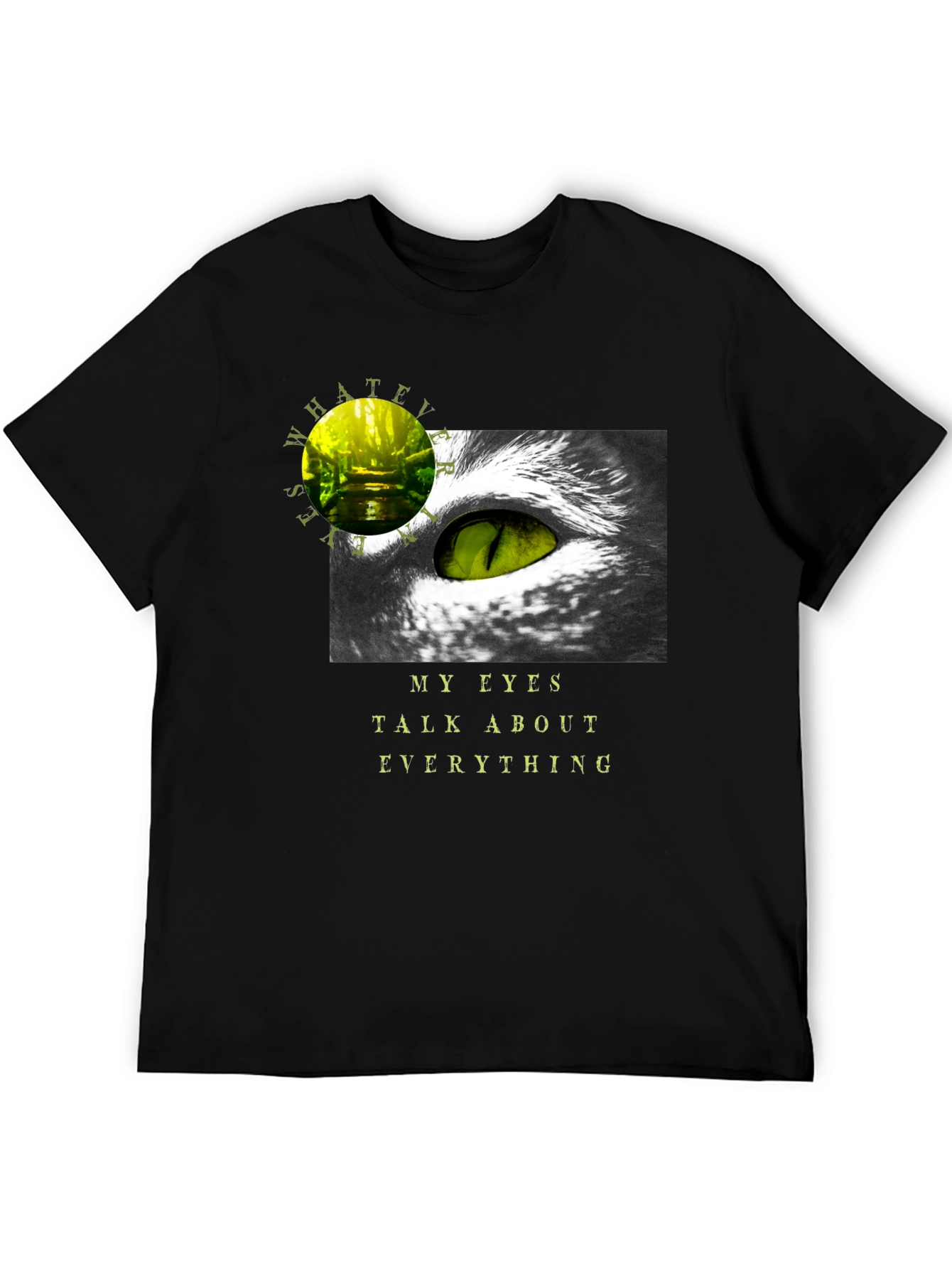 Expressive Eye Graphic Tee