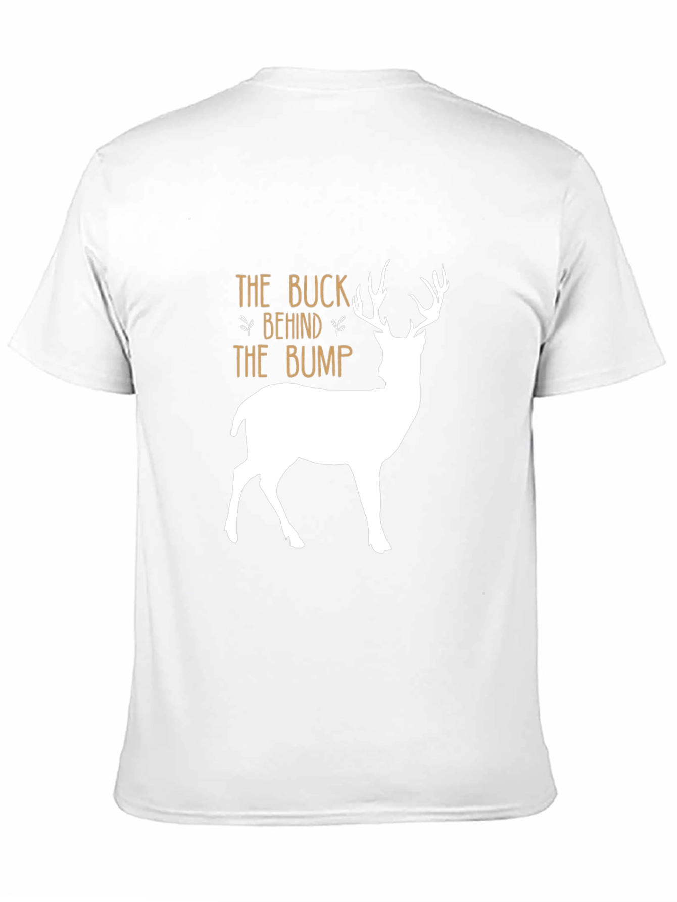The Buck Behind The Bump T-Shirt - Black