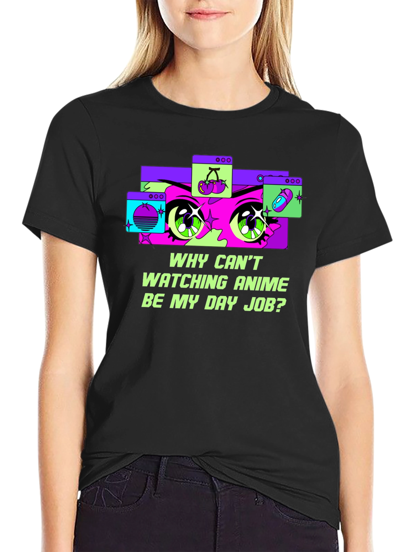 Anime Lovers Graphic T-Shirt