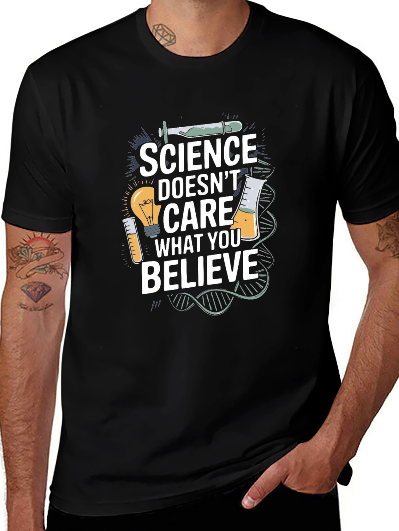 Science Doesnt Care What You Believe T-Shirt