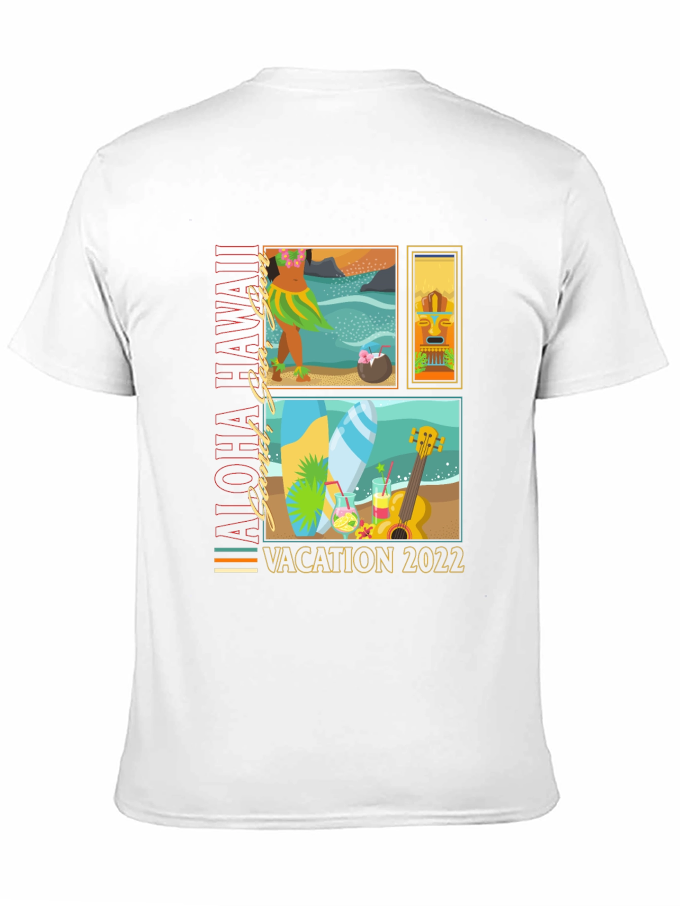Aloha Hawaii Vacation 2022 Graphic Tee
