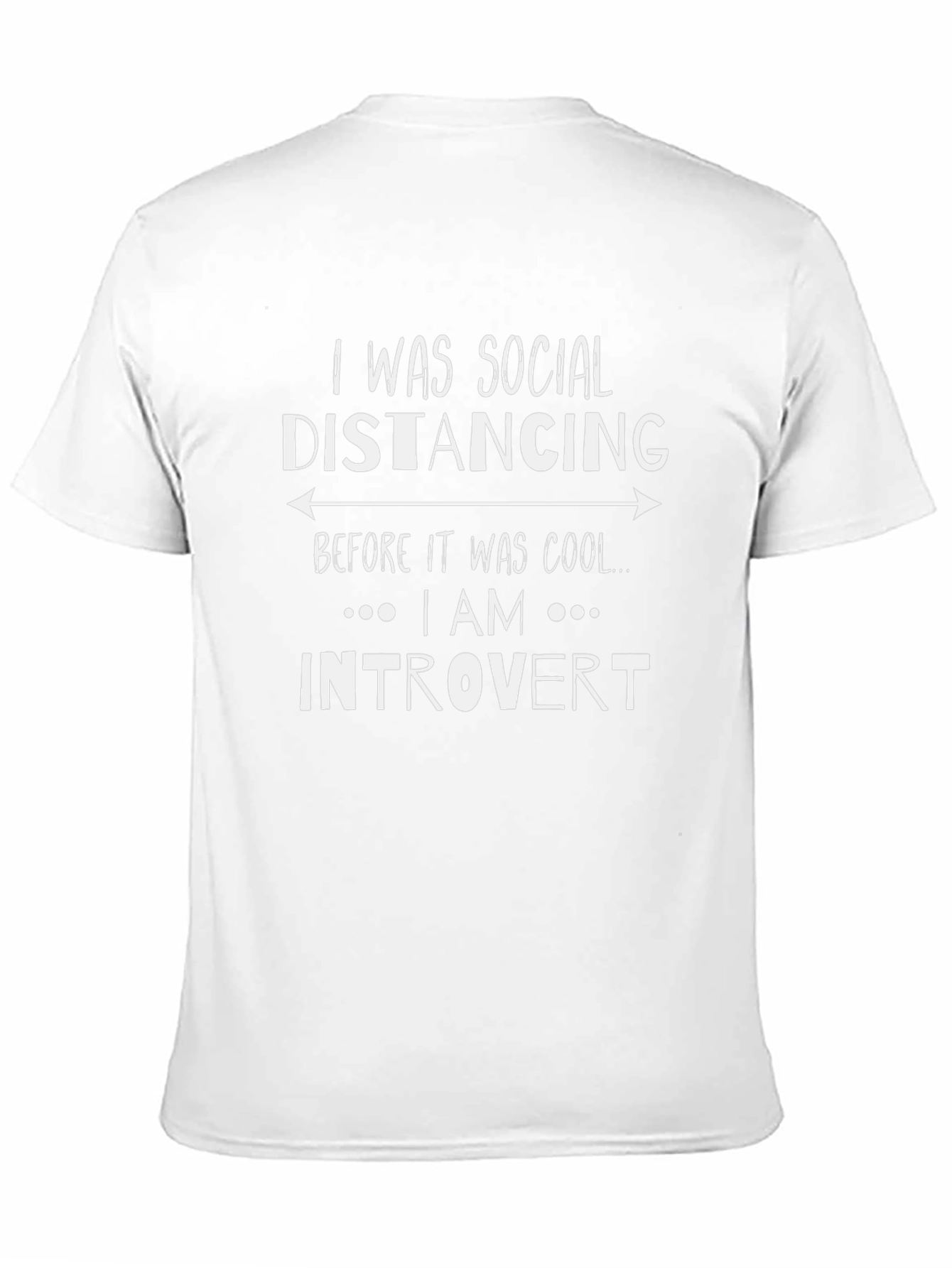 Introvert Social Distancing Graphic Tee - Unisex