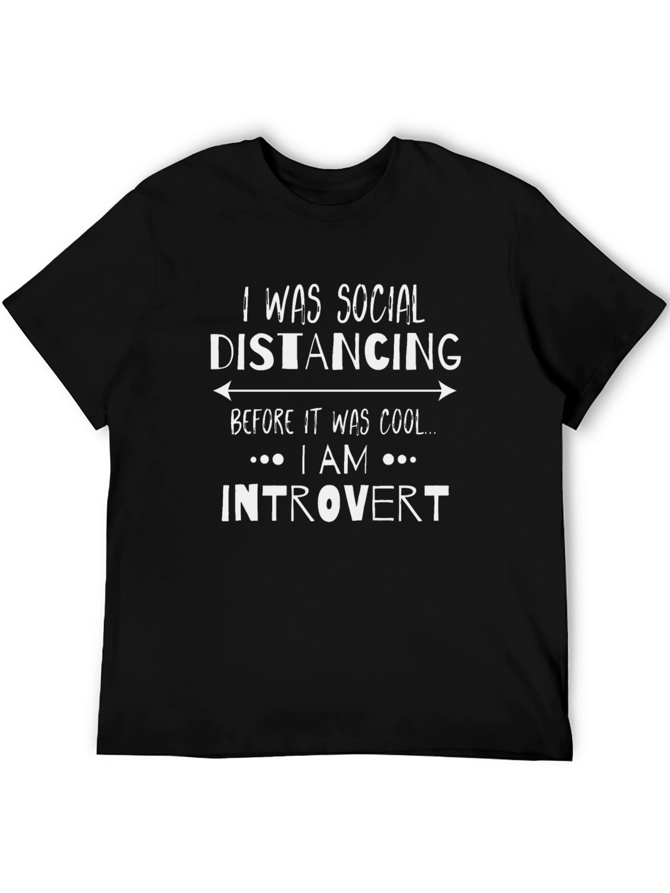 Introvert Social Distancing Graphic Tee - Unisex
