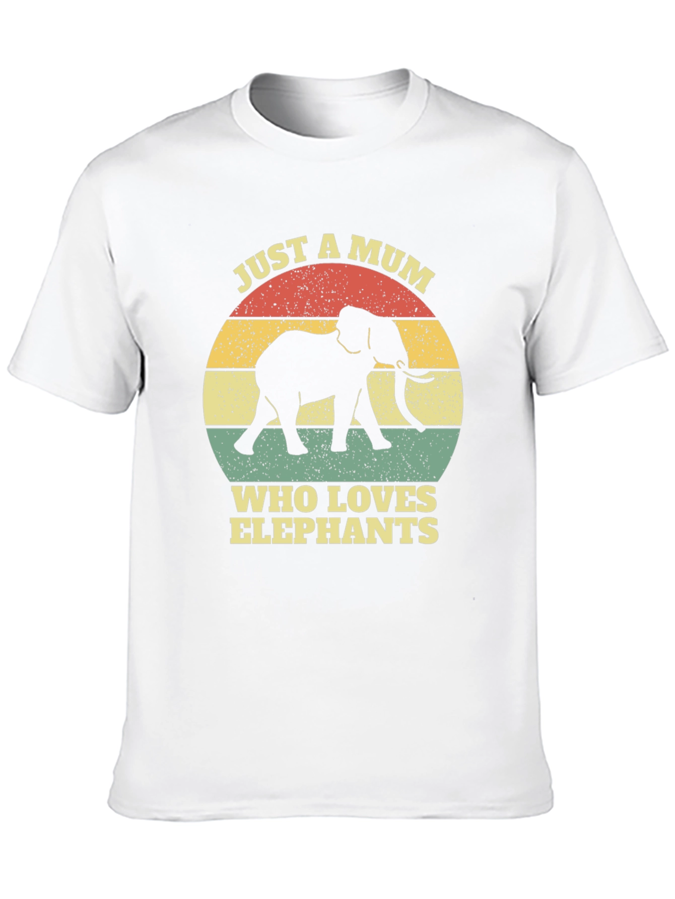 Just a Mum Who Loves Elephants T-Shirt