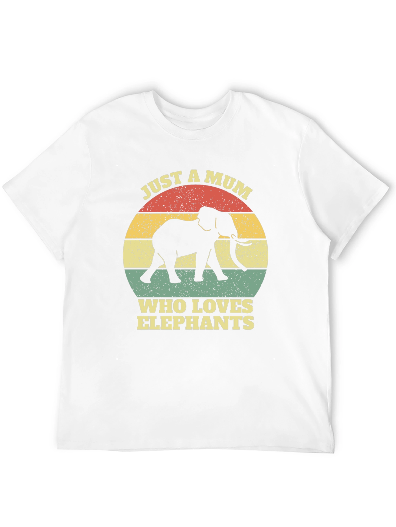 Just a Mum Who Loves Elephants T-Shirt