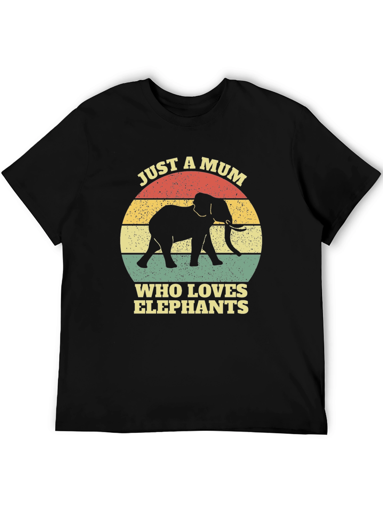Just a Mum Who Loves Elephants T-Shirt