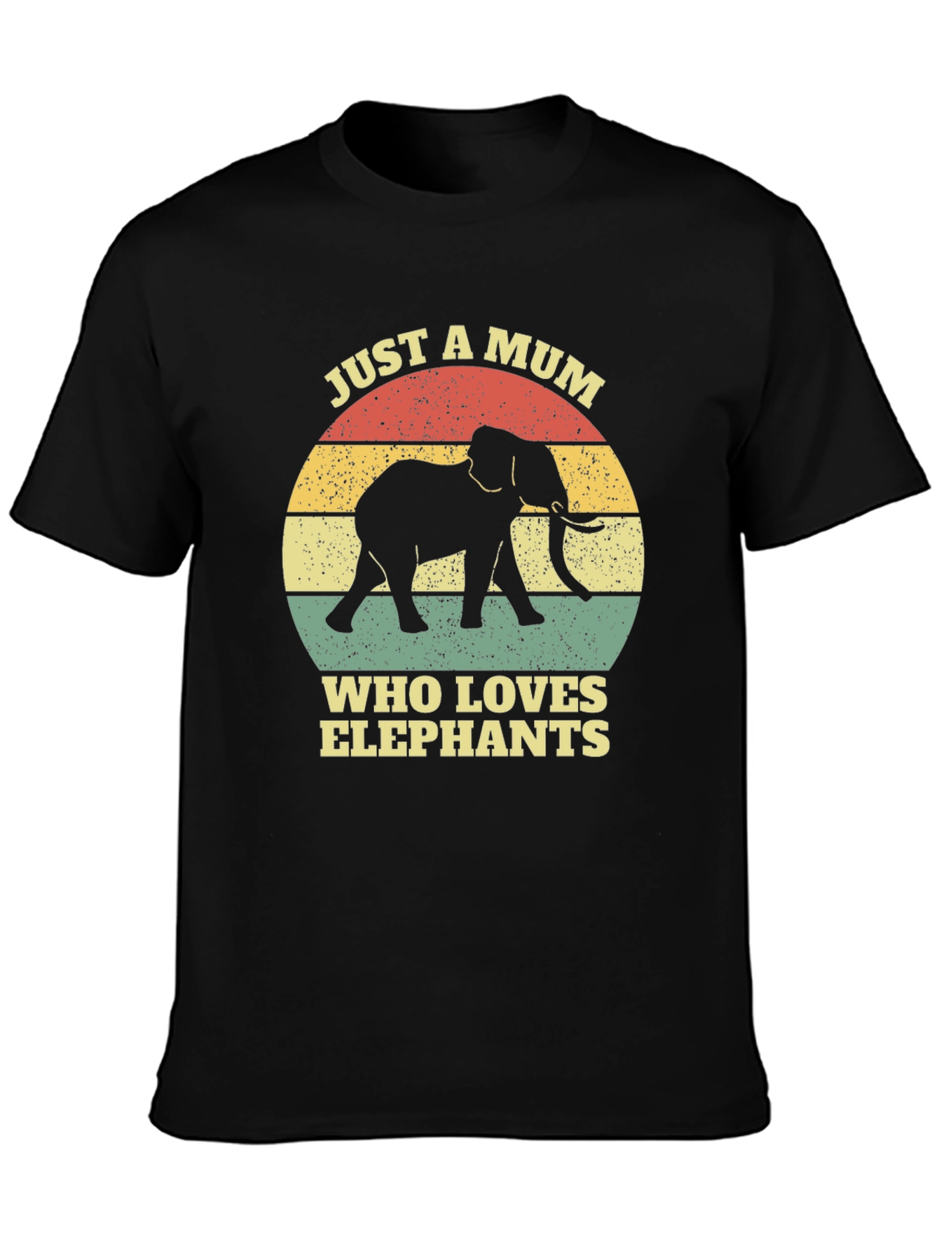 Just a Mum Who Loves Elephants T-Shirt