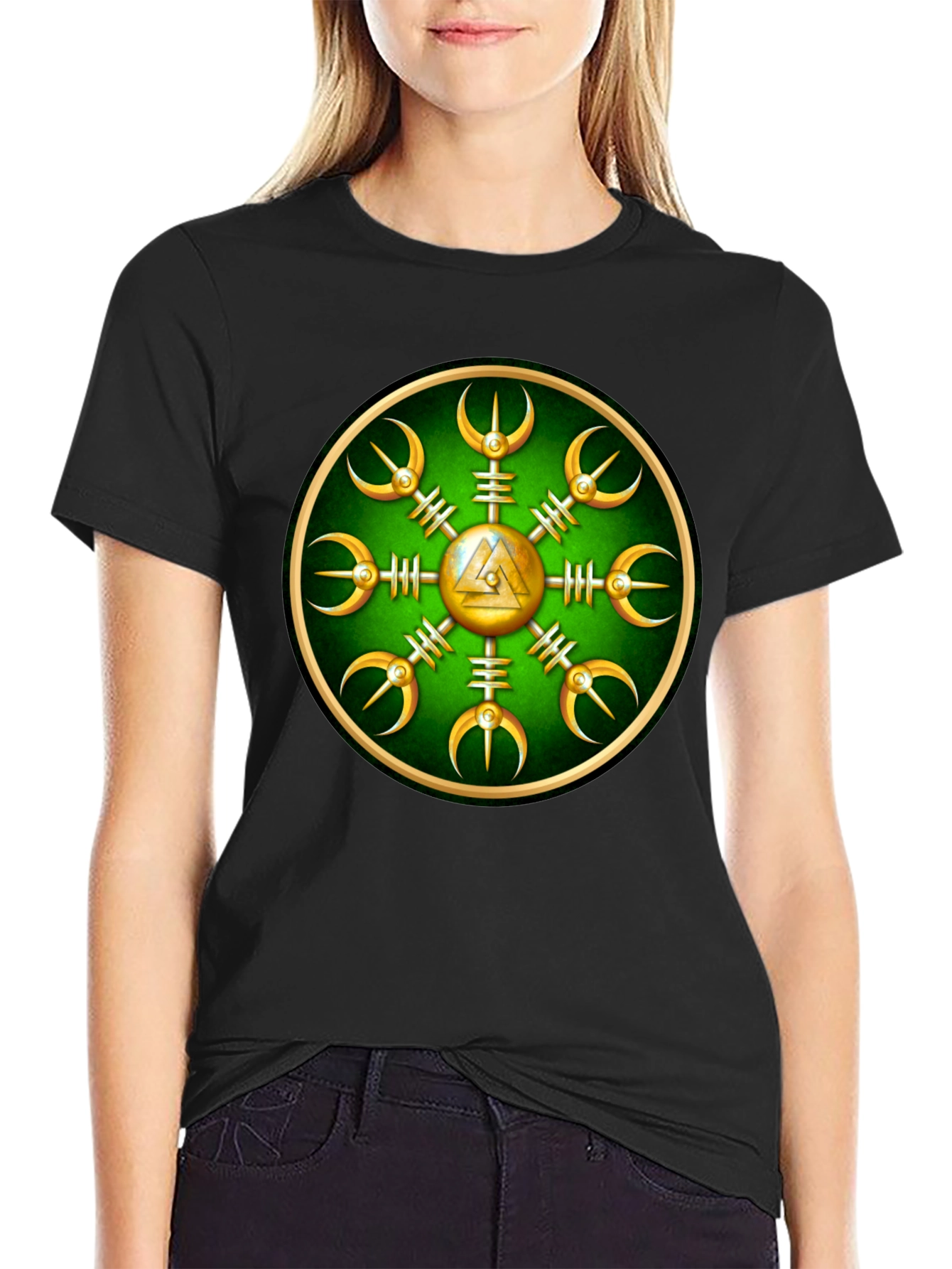 Helm of Awe Viking Symbol T-Shirt