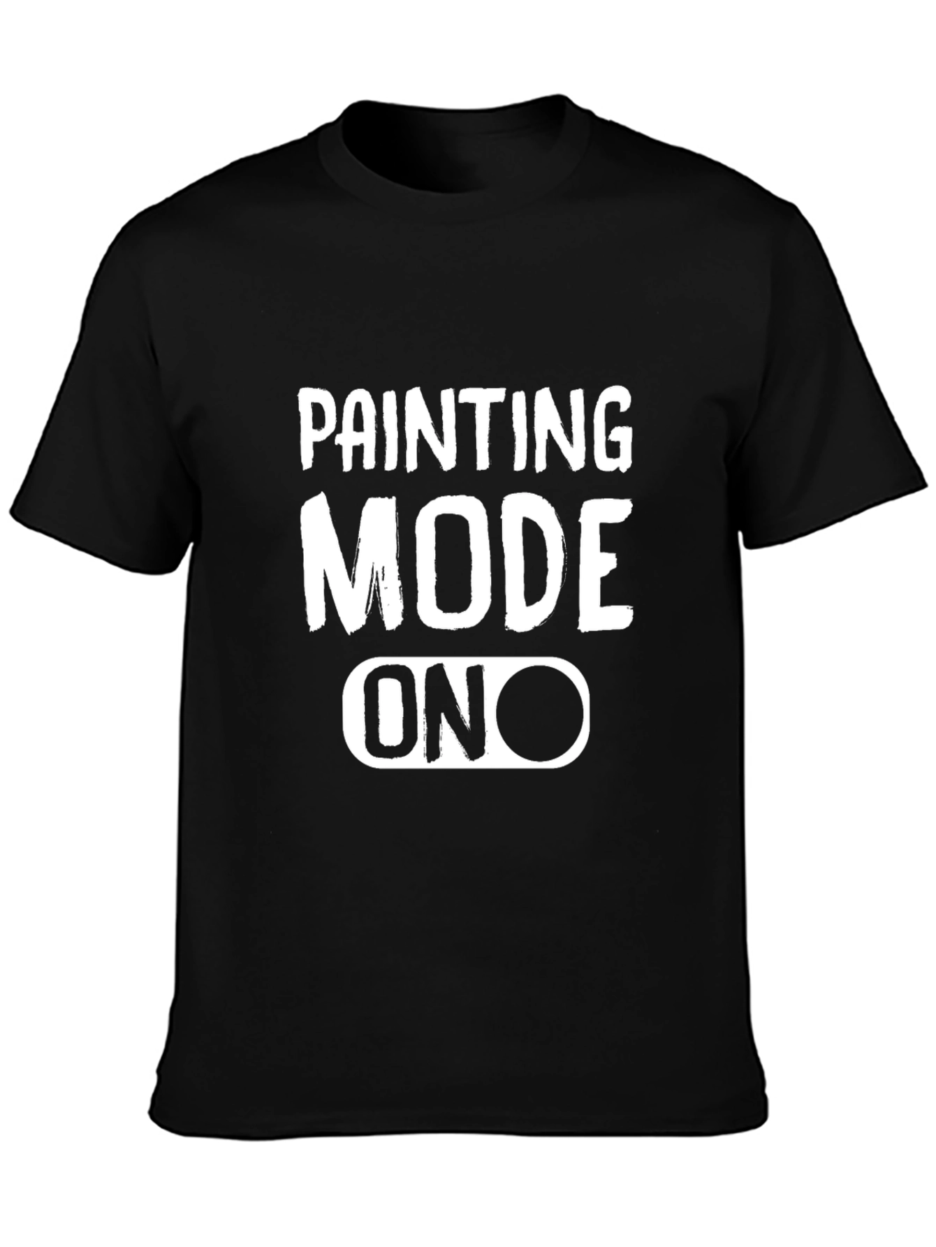 Painting Mode On Graphic Tee