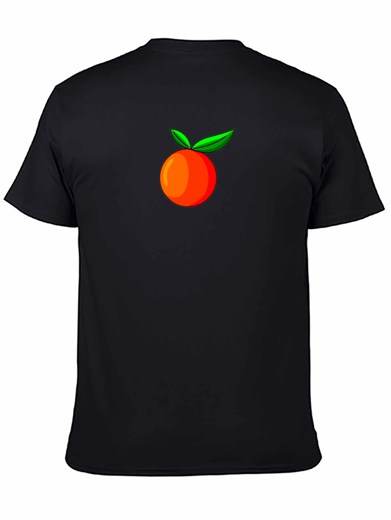 Orange Fruit Graphic Tee - Stylish Casual Wear