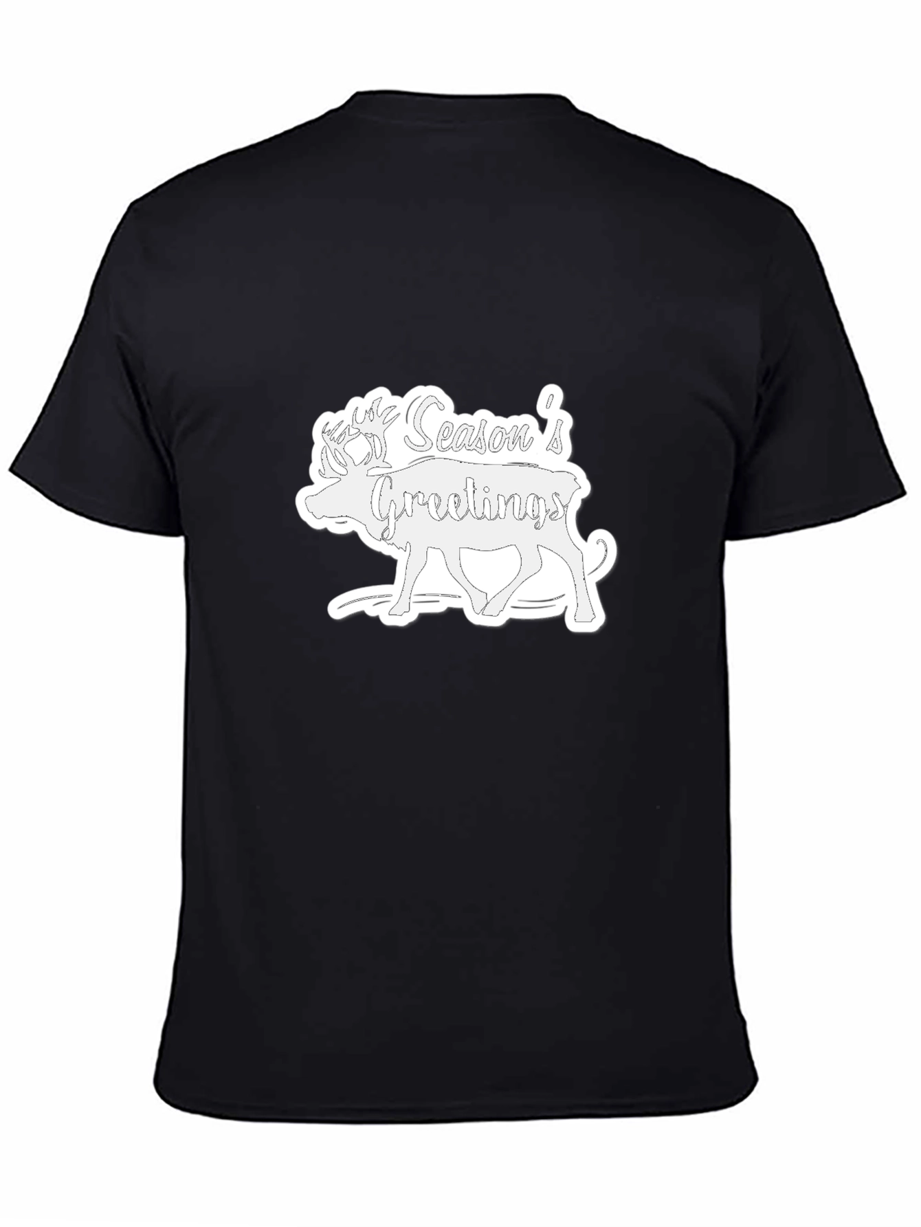 Holiday Seasons Greetings Reindeer T-Shirt