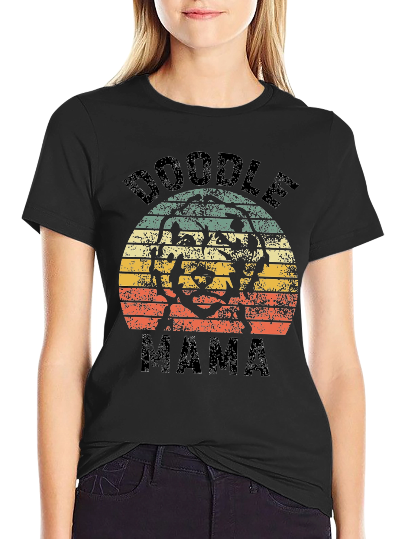 Doodle Mama Sunset Graphic Tee